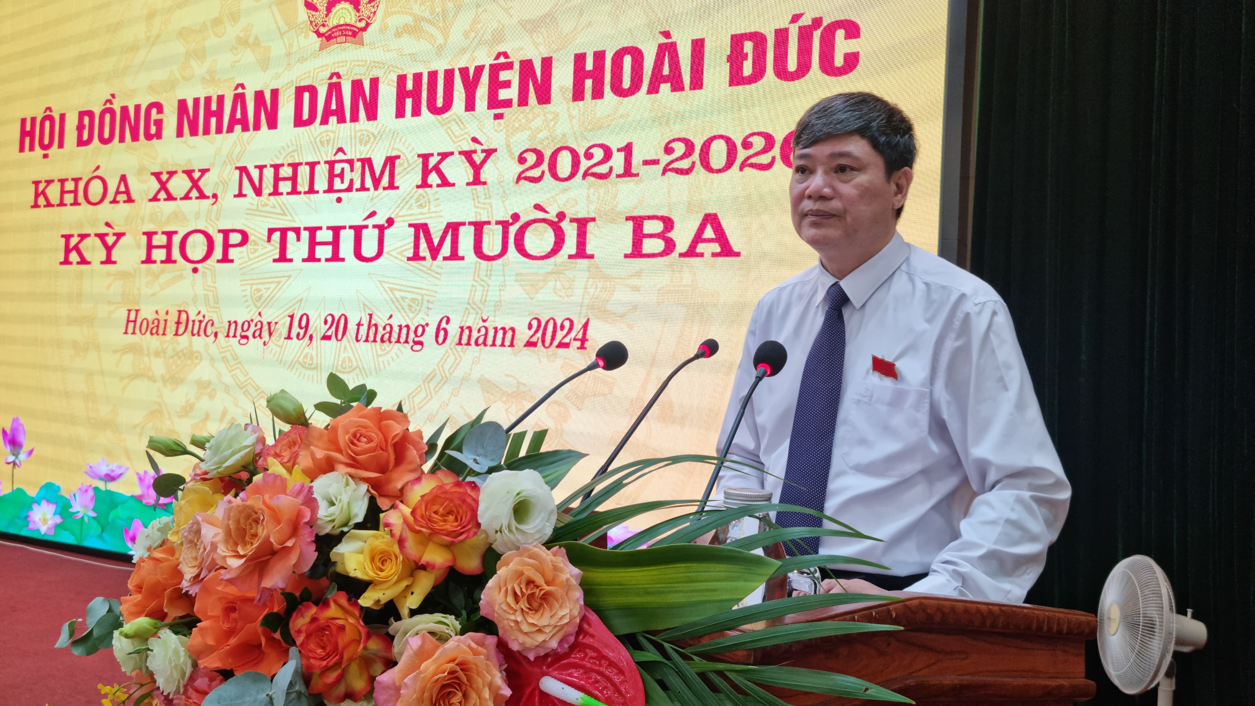 Huyện Hoài Đức đạt 27/31 tiêu chí thành lập quận - ảnh 2