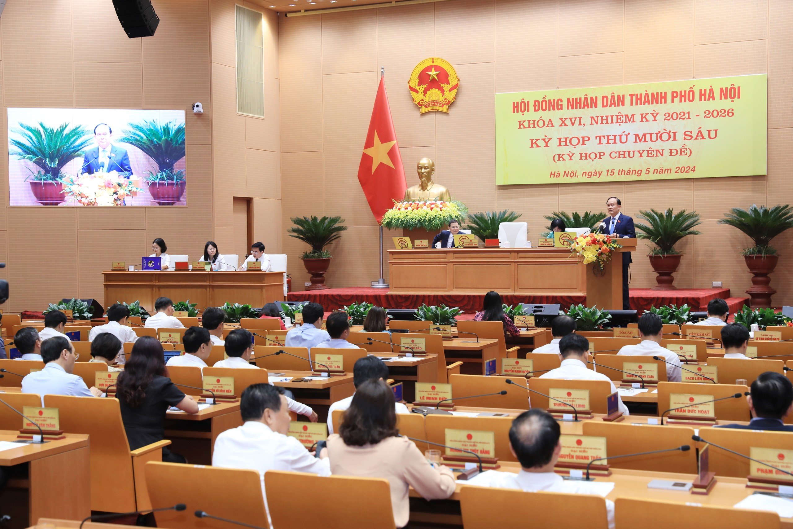 Từ 1-4/7, diễn ra kỳ họp thứ 17 HĐND thành phố Hà Nội - ảnh 1
