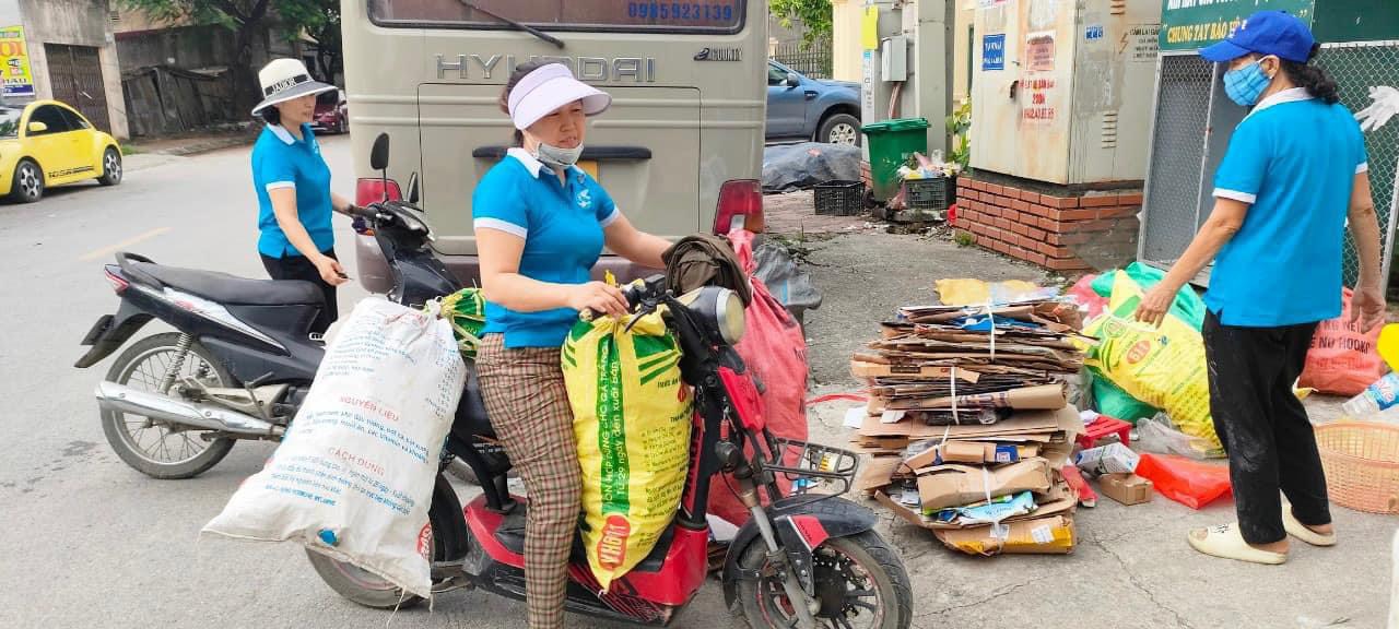 Chị em phụ nữ Hà Đông “Biến rác thành tiền” hỗ trợ nhiều phụ nữ khó khăn - ảnh 4