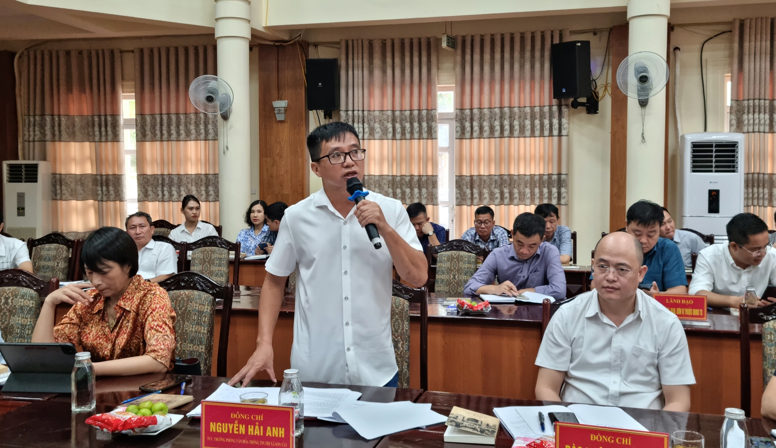 Sơn Tây: Chuẩn bị tổ chức chu đáo lễ kỷ niệm 100 năm thành lập thị xã - ảnh 3