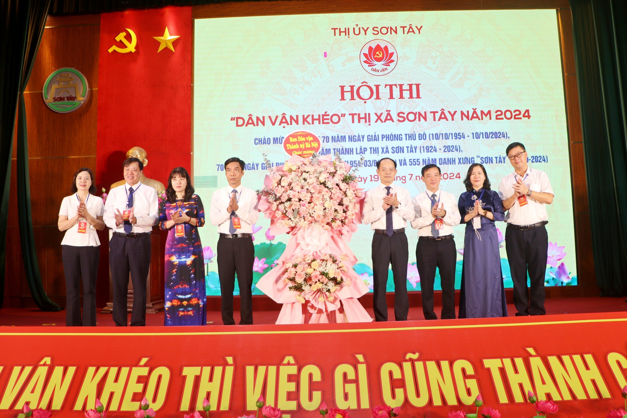 Thị xã Sơn Tây: Sôi nổi hội thi “Dân vận khéo” năm 2024 - ảnh 5