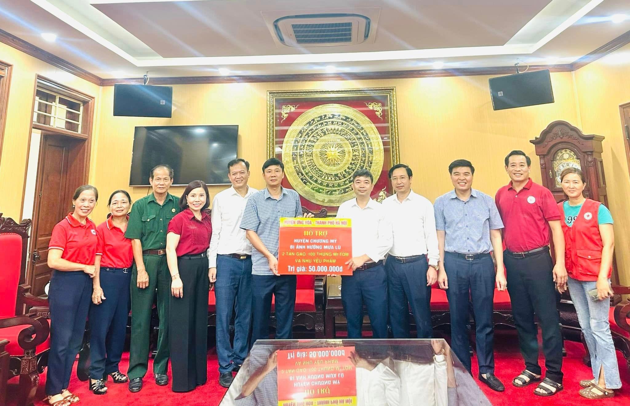 Người dân vùng lũ Chương Mỹ đang dần trở lại cuộc sống bình thường - ảnh 2