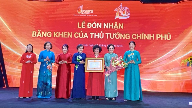 Hiệp hội Nữ doanh nhân Việt Nam nhận Bằng khen của Thủ tướng Chính phủ - ảnh 1