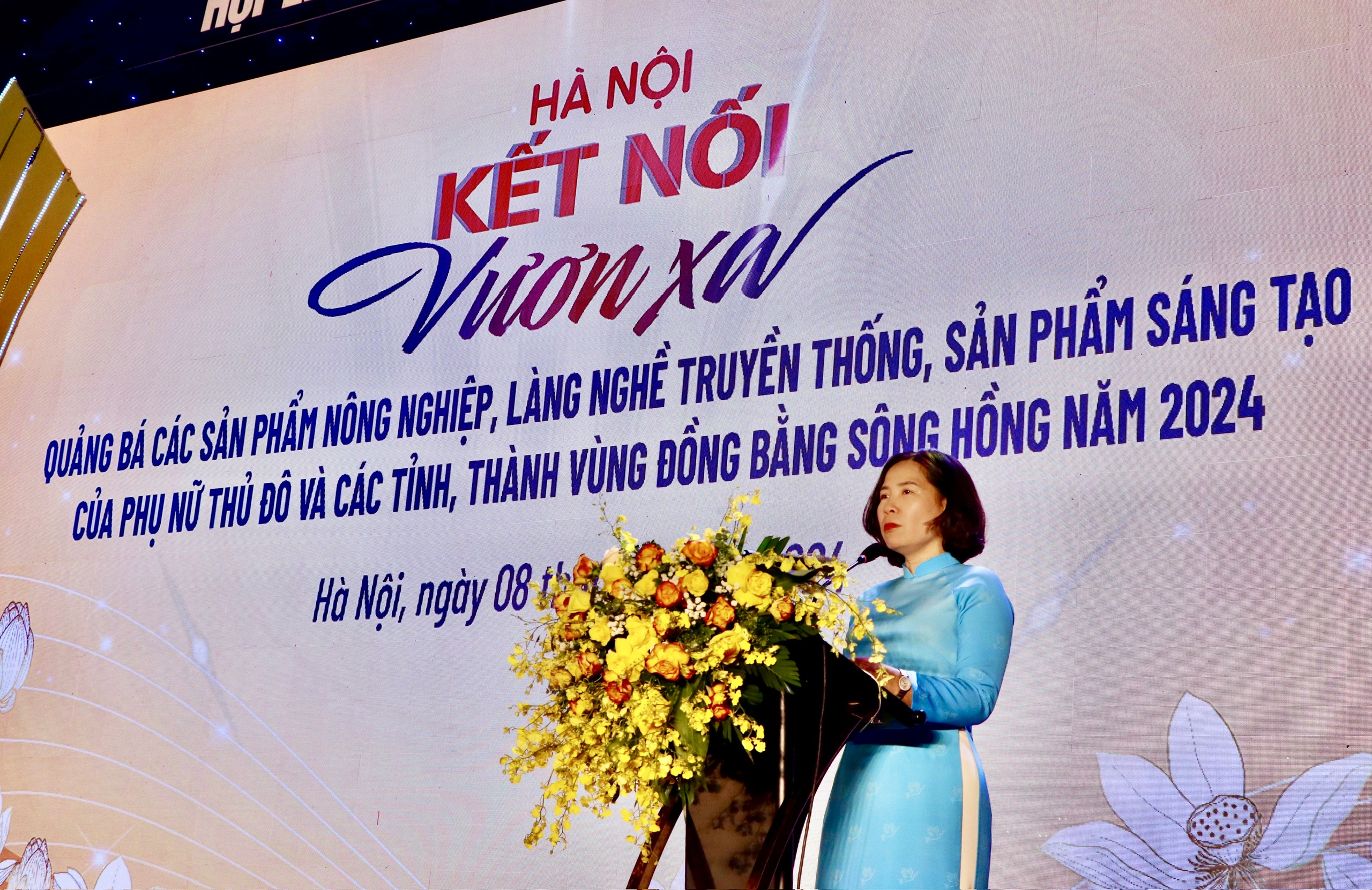 Tôn vinh sản phẩm nông nghiệp sáng tạo, làng nghề của Phụ nữ Thủ đô và 10 tỉnh Vùng Đồng bằng sông Hồng - ảnh 3