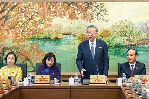 Tổng Bí thư Tô Lâm: Sửa đổi, bổ sung một số điều của Hiến pháp là nội dung quan trọng - ảnh 2