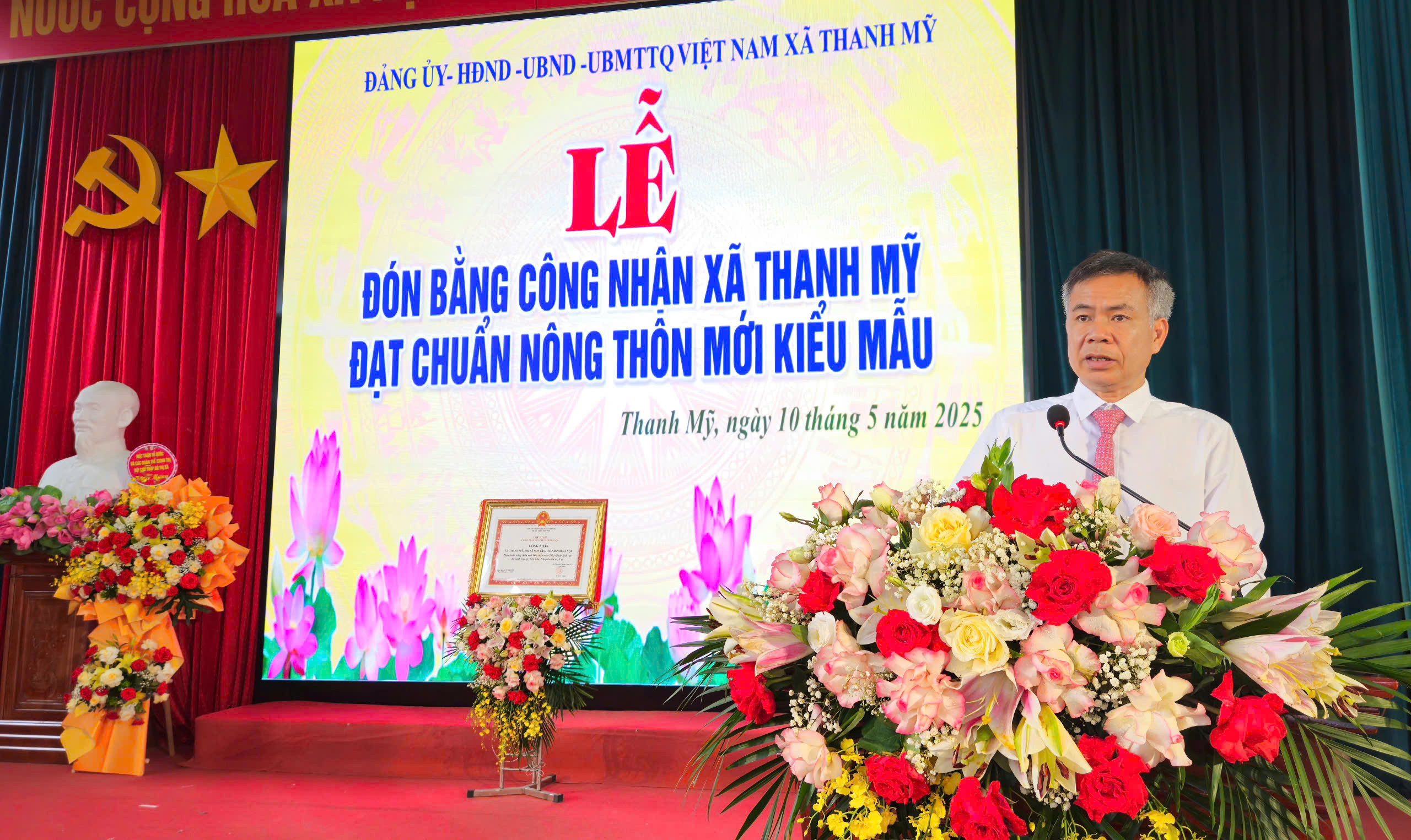 Xã Thanh Mỹ, thị xã Sơn Tây đón Bằng công nhận đạt chuẩn nông thôn mới kiểu mẫu - ảnh 5