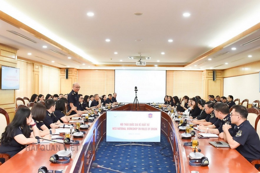 Hải quan nâng cao năng lực hải quan trong thực thi quy tắc xuất xứ hàng hóa - ảnh 1