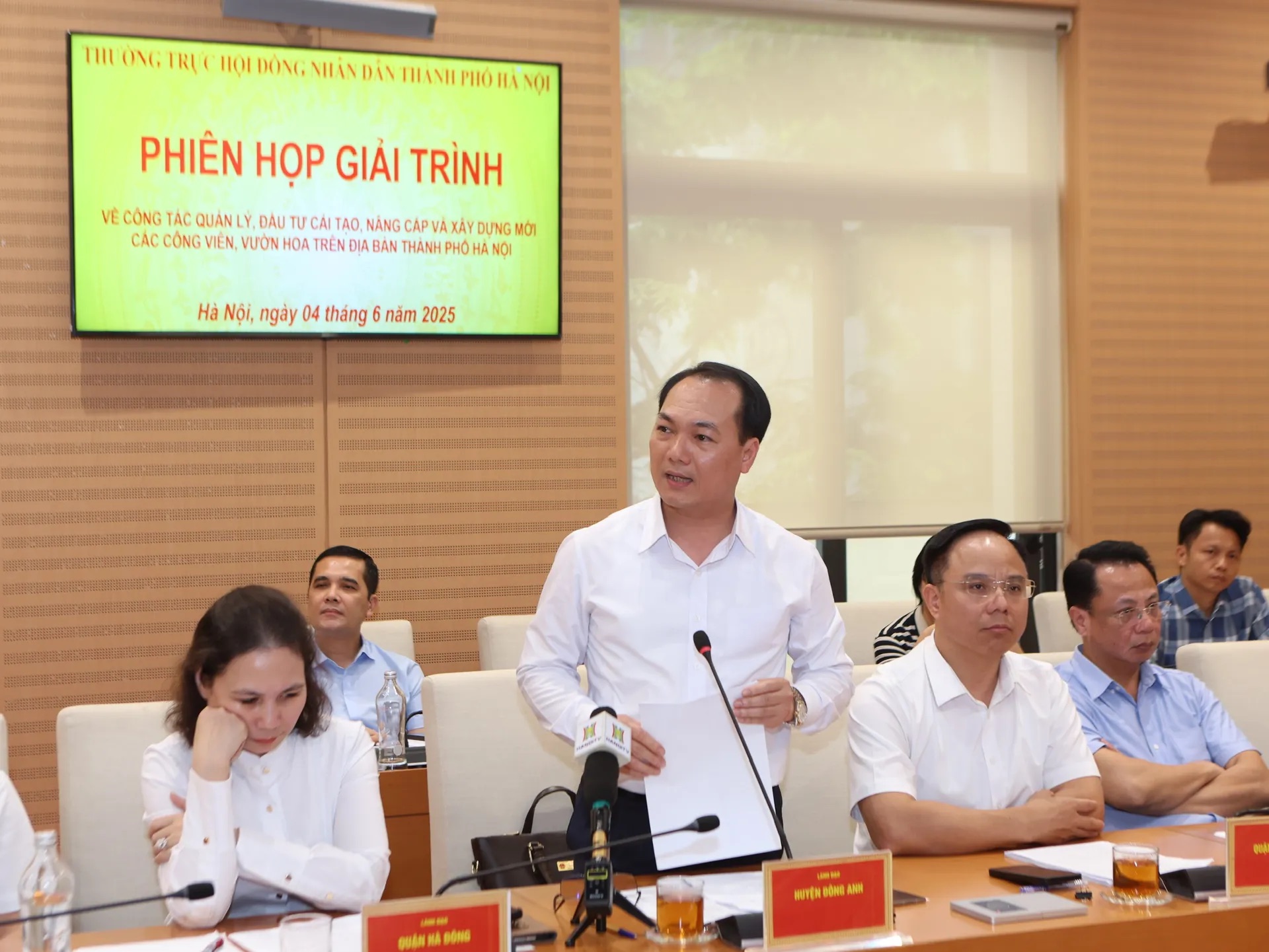 Công viên Kim Quy đã được HĐND TP Hà Nội giải trình, chất vấn đến nay vẫn chậm tiến độ - ảnh 2