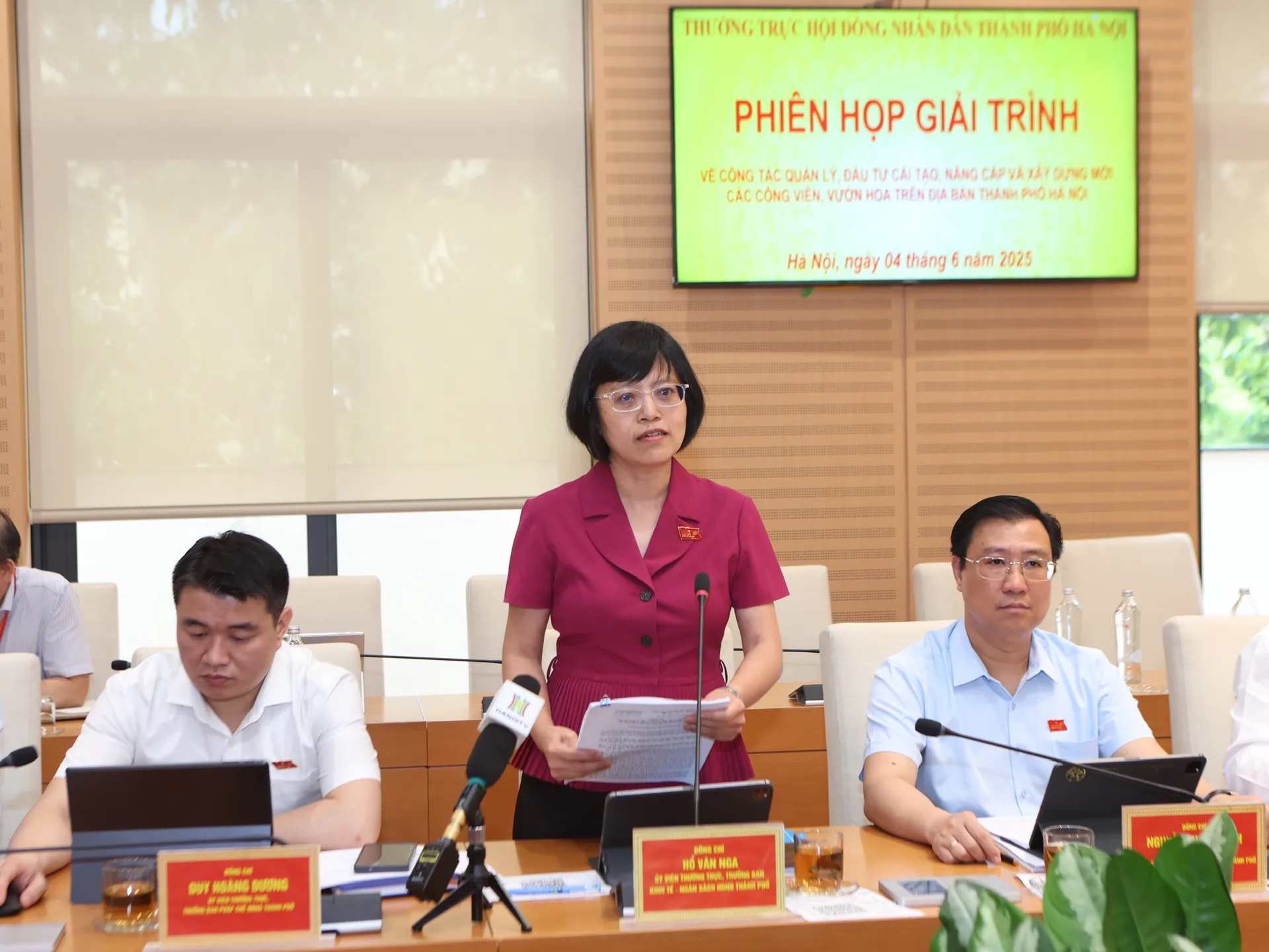 Công viên Kim Quy đã được HĐND TP Hà Nội giải trình, chất vấn đến nay vẫn chậm tiến độ - ảnh 1