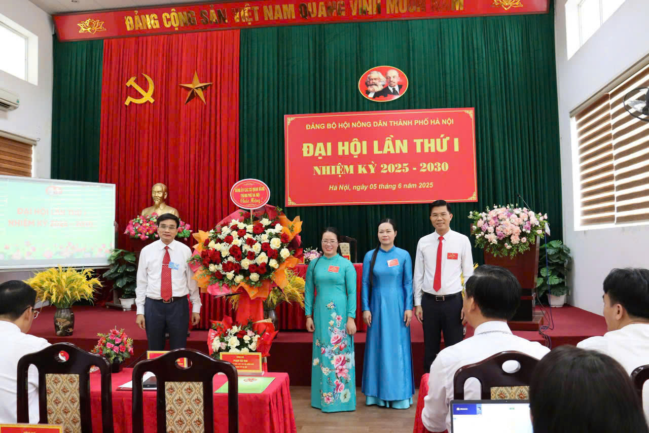 Đại hội lần thứ I, Đảng bộ Hội Nông dân thành phố Hà Nội thành công tốt đẹp - ảnh 2