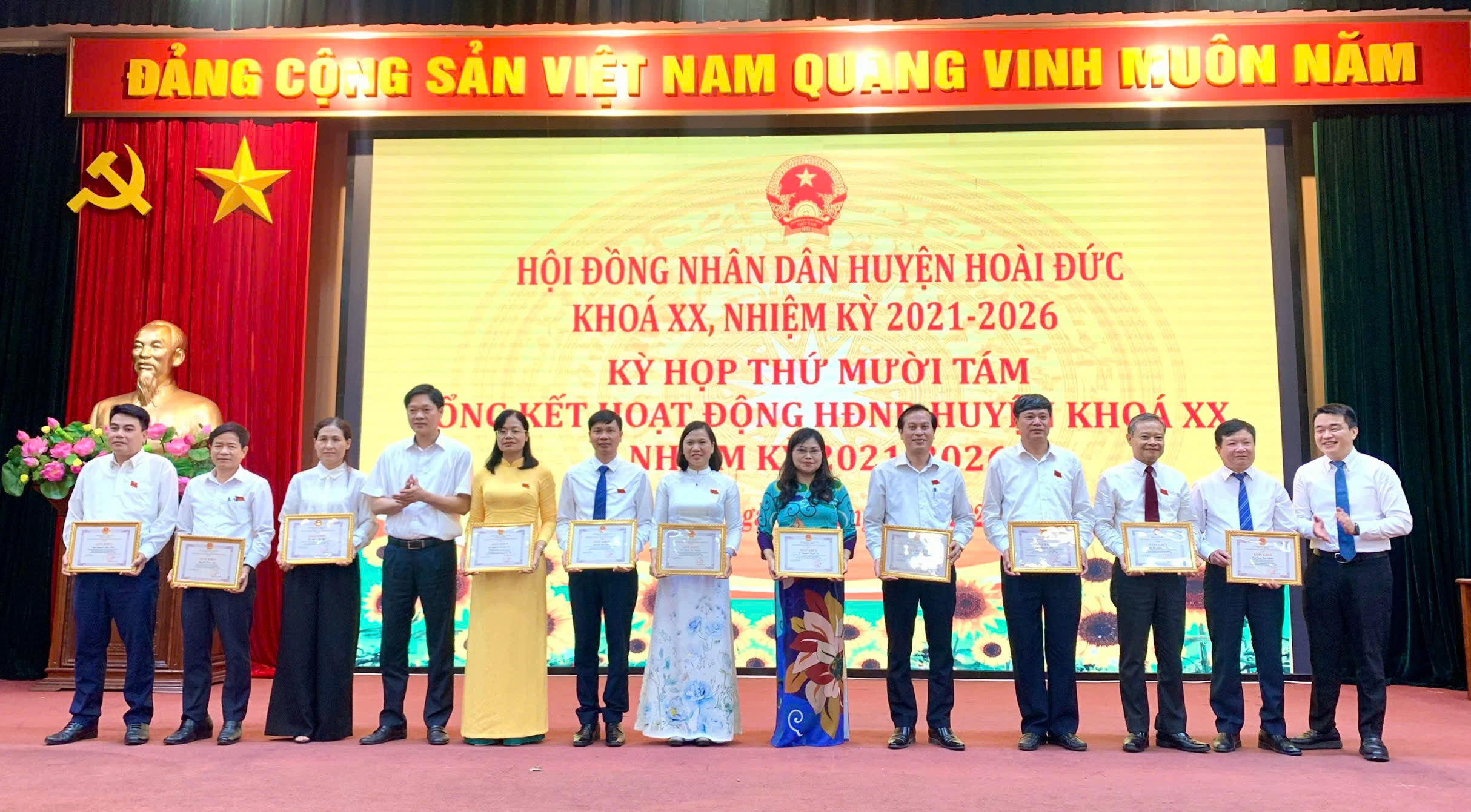 HĐND huyện Hoài Đức tổng kết hoạt động nhiệm kỳ 2021-2026 - ảnh 5