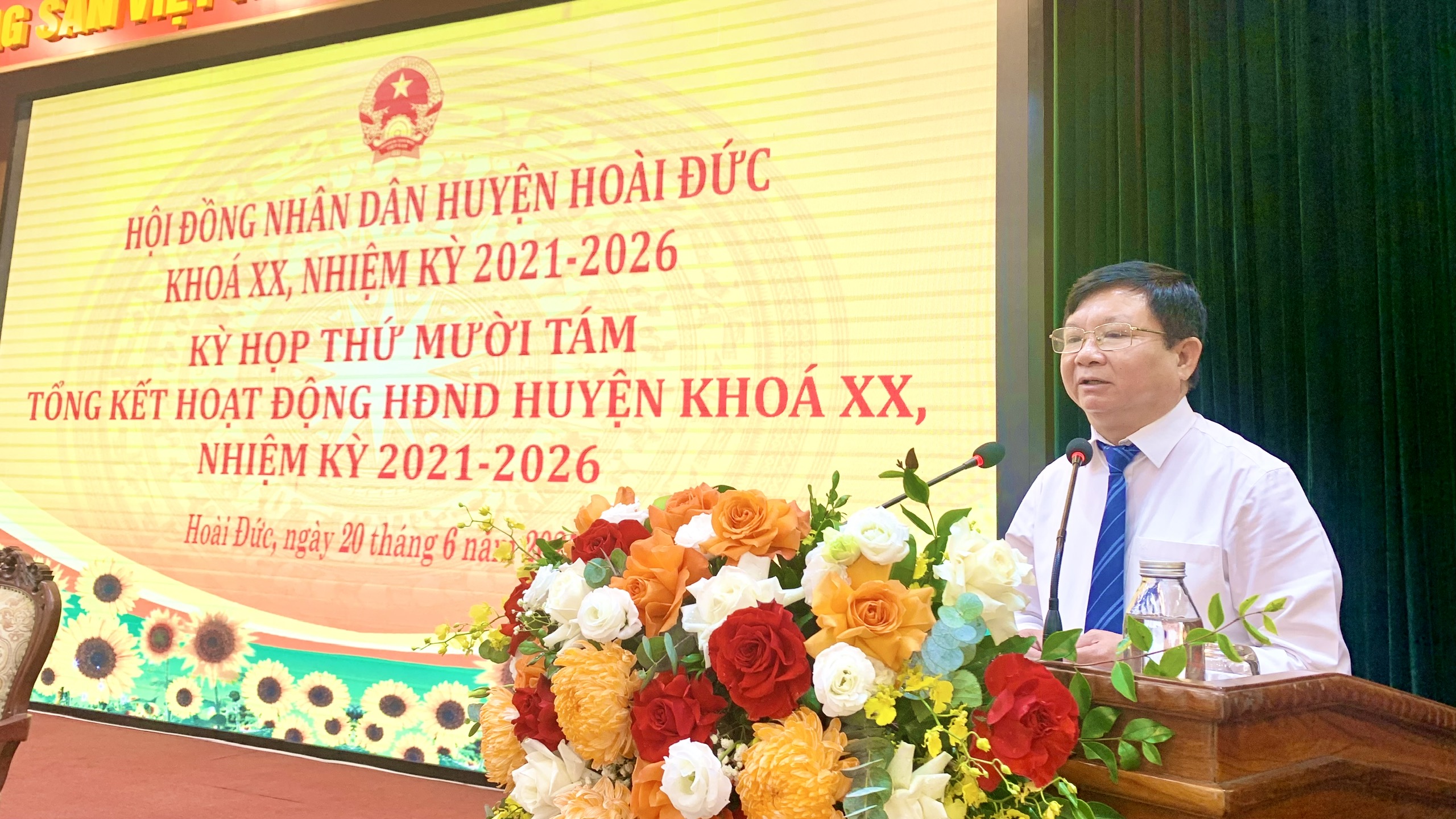 HĐND huyện Hoài Đức tổng kết hoạt động nhiệm kỳ 2021-2026 - ảnh 4