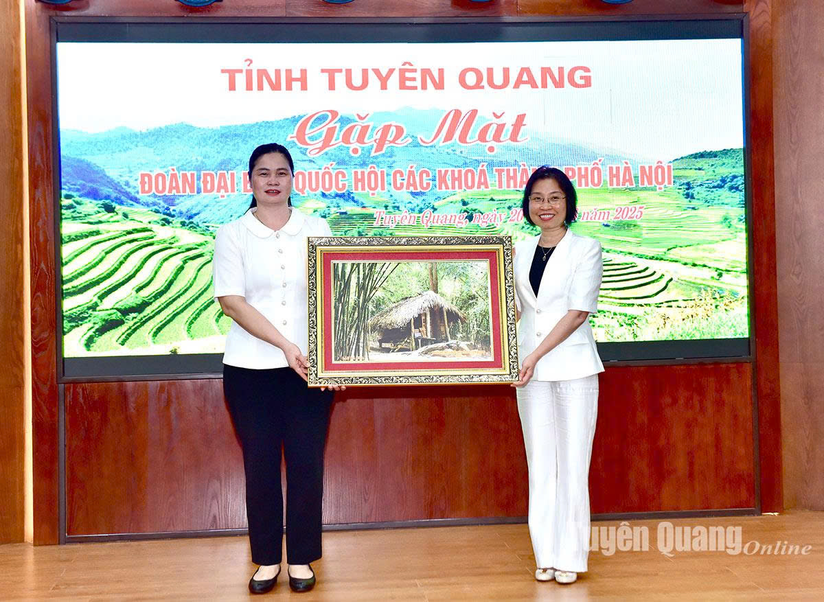 Đoàn Đại biểu Quốc hội TP Hà Nội phối hợp trao hỗ trợ xóa nhà tạm tại tỉnh Tuyên Quang - ảnh 2