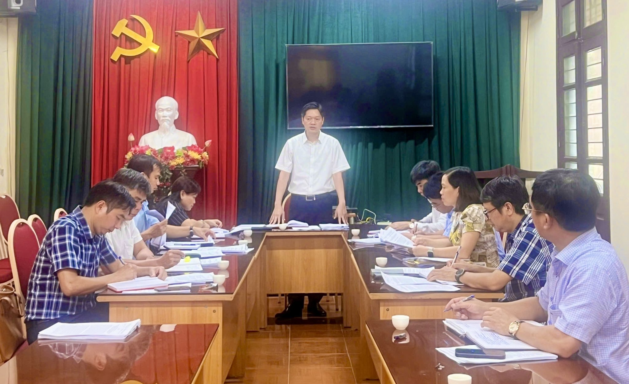 Khởi động chính quyền địa phương 2 cấp tại xã Dương Hoà, An Khánh mới - ảnh 1