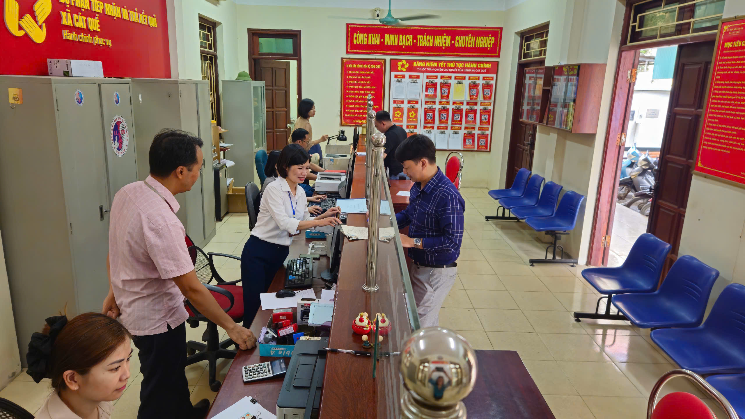 Khởi động chính quyền địa phương 2 cấp tại xã Dương Hoà, An Khánh mới - ảnh 8