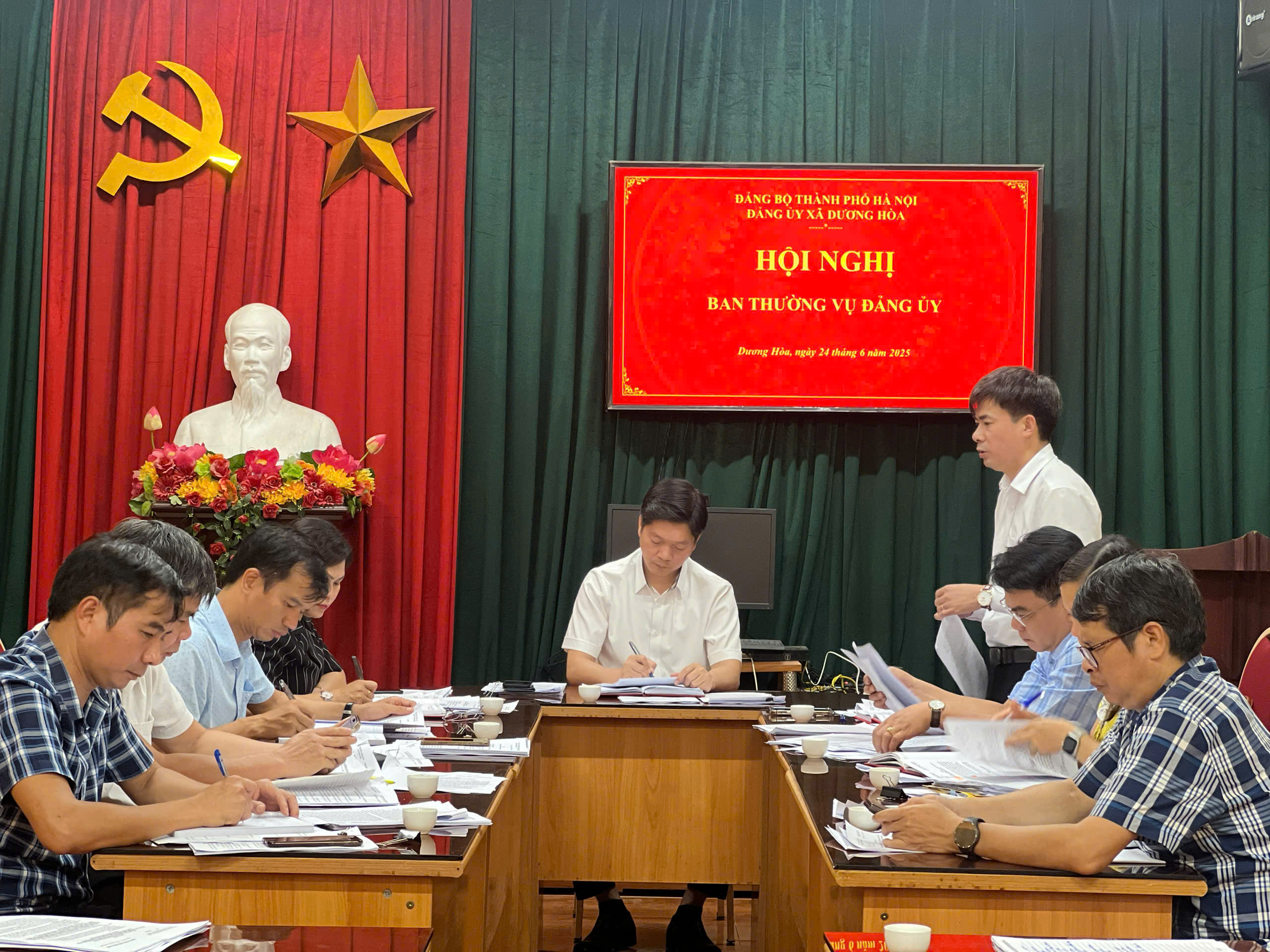 Khởi động chính quyền địa phương 2 cấp tại xã Dương Hoà, An Khánh mới - ảnh 5