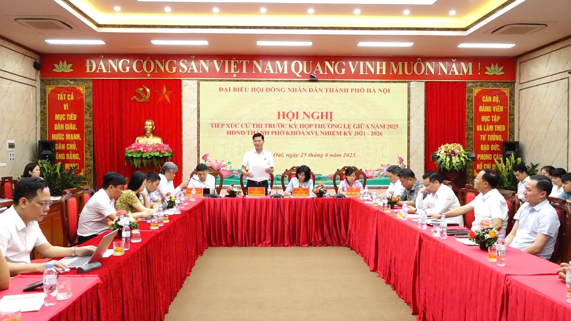 Cử tri Thanh Oai hưởng ứng cao với việc thực hiện mô hình chính quyền địa phương 2 cấp - ảnh 3