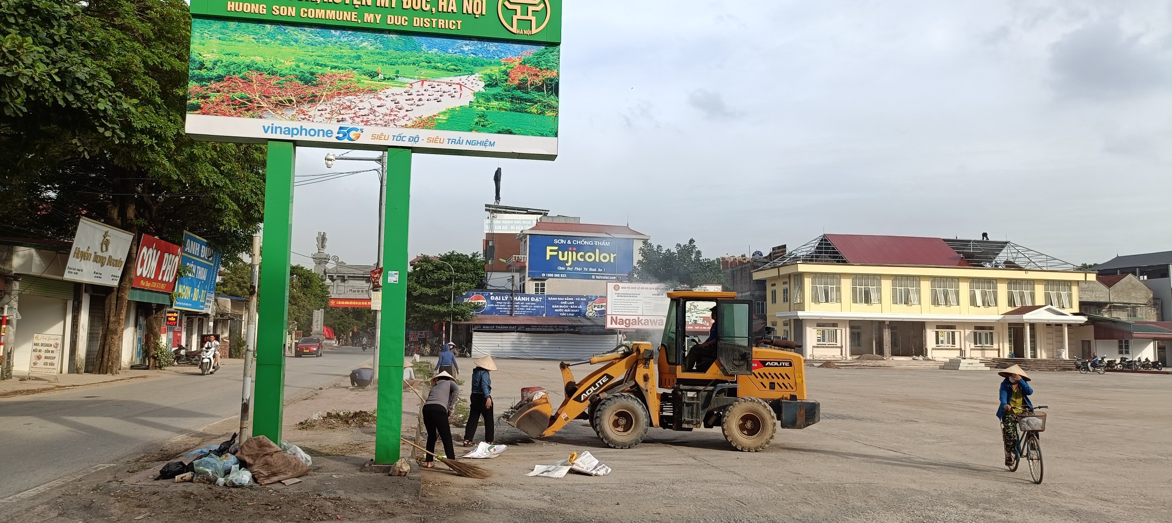Phụ nữ xã Hương Sơn thiết thực chào mừng chính quyền địa phương 2 cấp - ảnh 4