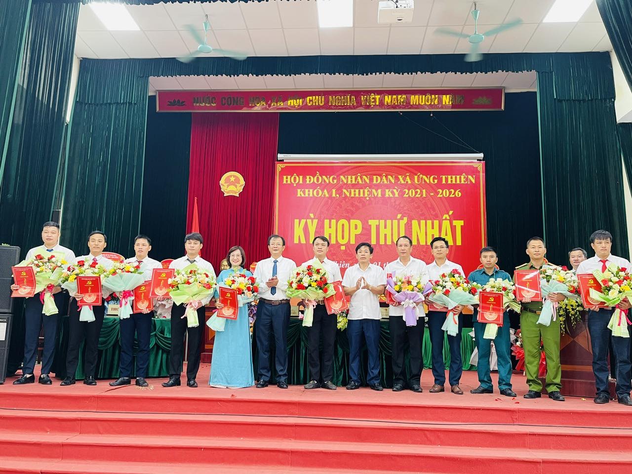 Xã Ứng Thiên tập trung ổn định bộ máy tổ chức, sớm giải quyết những vướng mắc tồn tại các khu đấu giá đất - ảnh 5