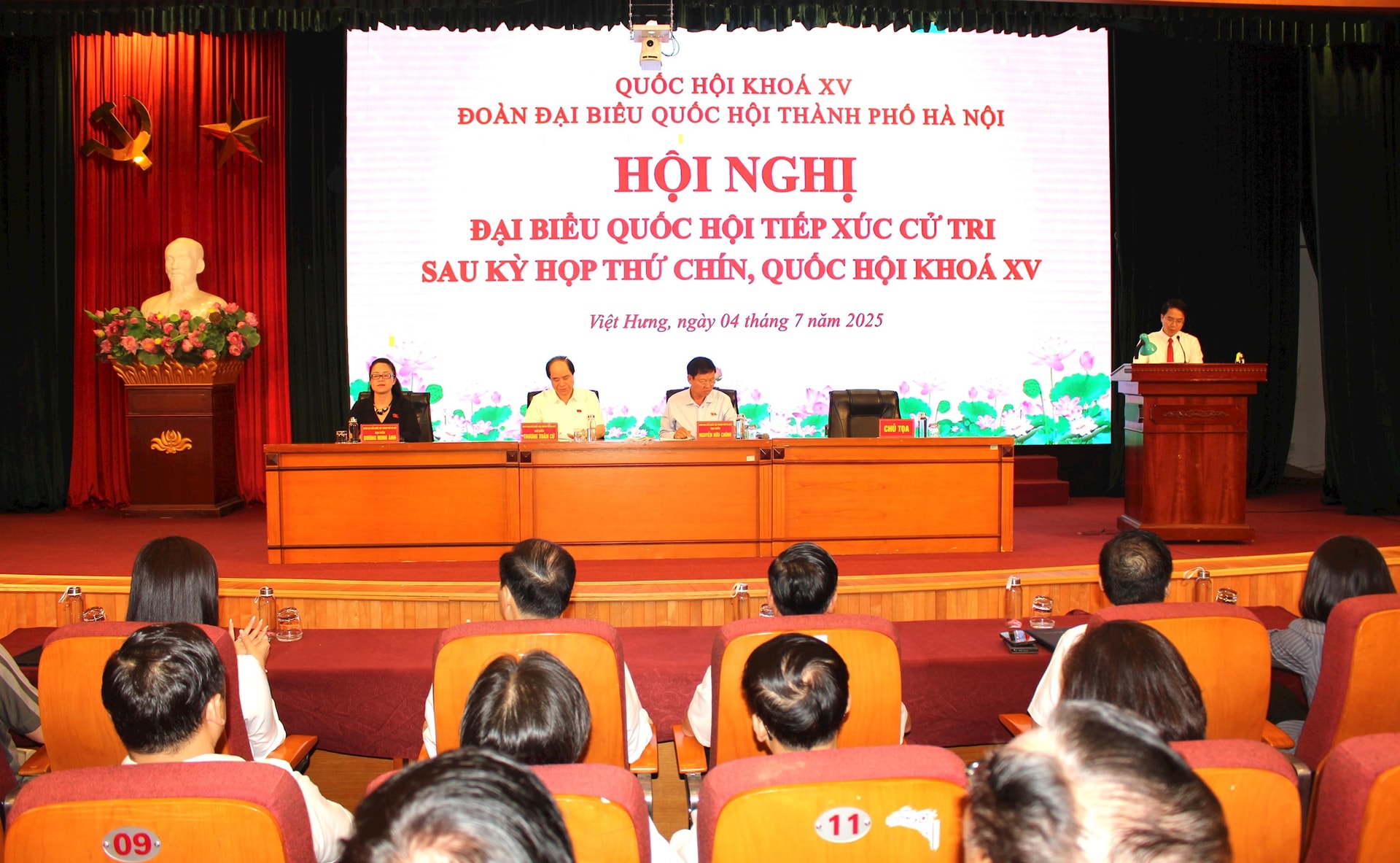 Cử tri kiến nghị gặp nhiều khó khăn, vướng mắc thủ tục hành chính do quy hoạch vụ thoát lũ - ảnh 3