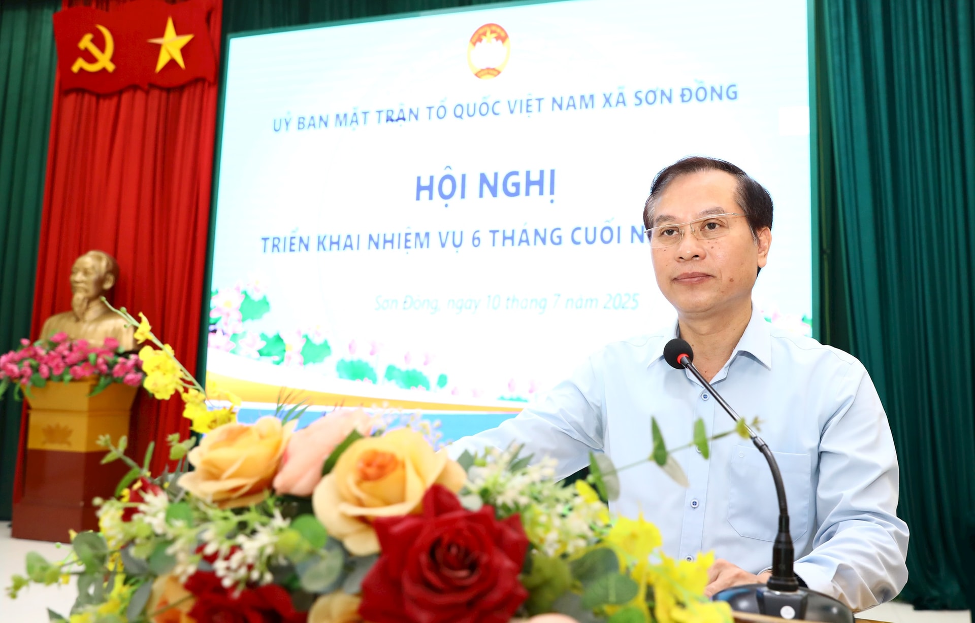 Ủy ban MTTQ Việt Nam xã Sơn Đồng phát động thi đua cao điểm - ảnh 7