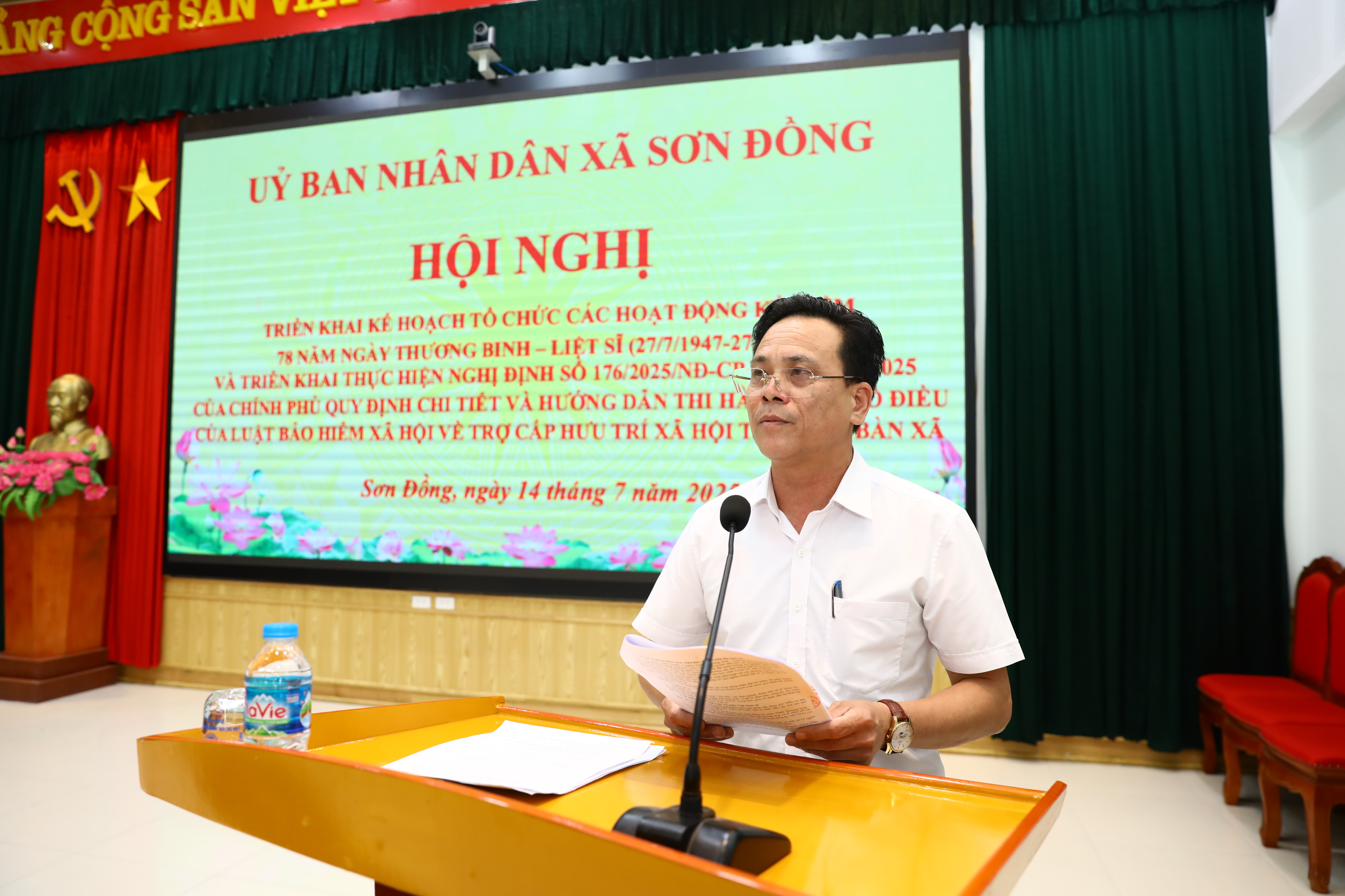 Xã Sơn Đồng: Triển khai các hoạt động tri ân người có công với Cách mạng - ảnh 1