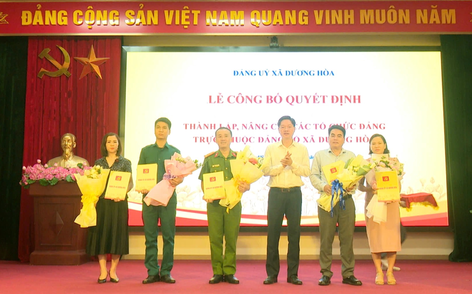 Xã Dương Hoà chuẩn bị kế hoạch tổ chức Đại hội Đảng bộ lần thứ nhất - ảnh 2