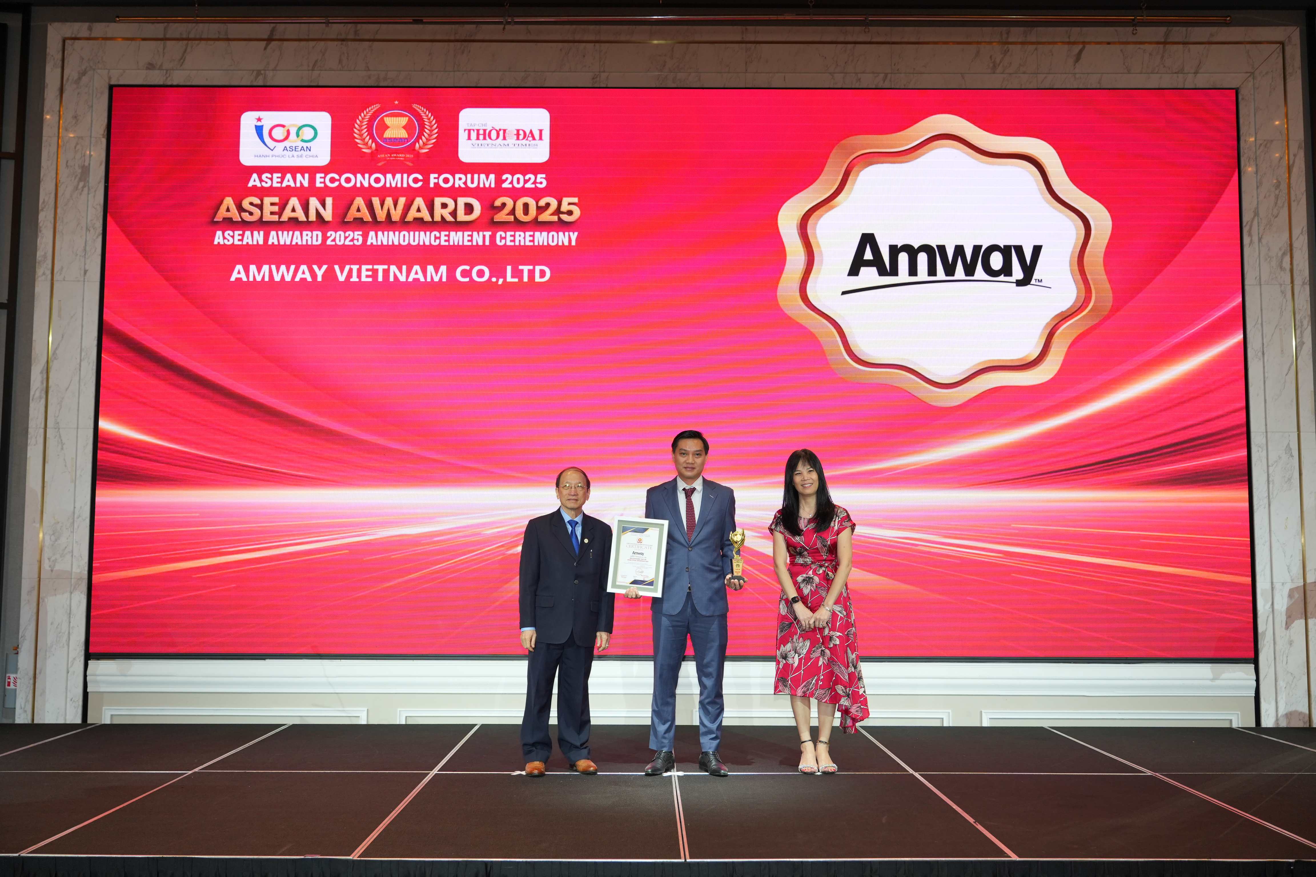 Amway Việt Nam – Top 5 doanh nghiệp tiêu biểu ASEAN - ảnh 1