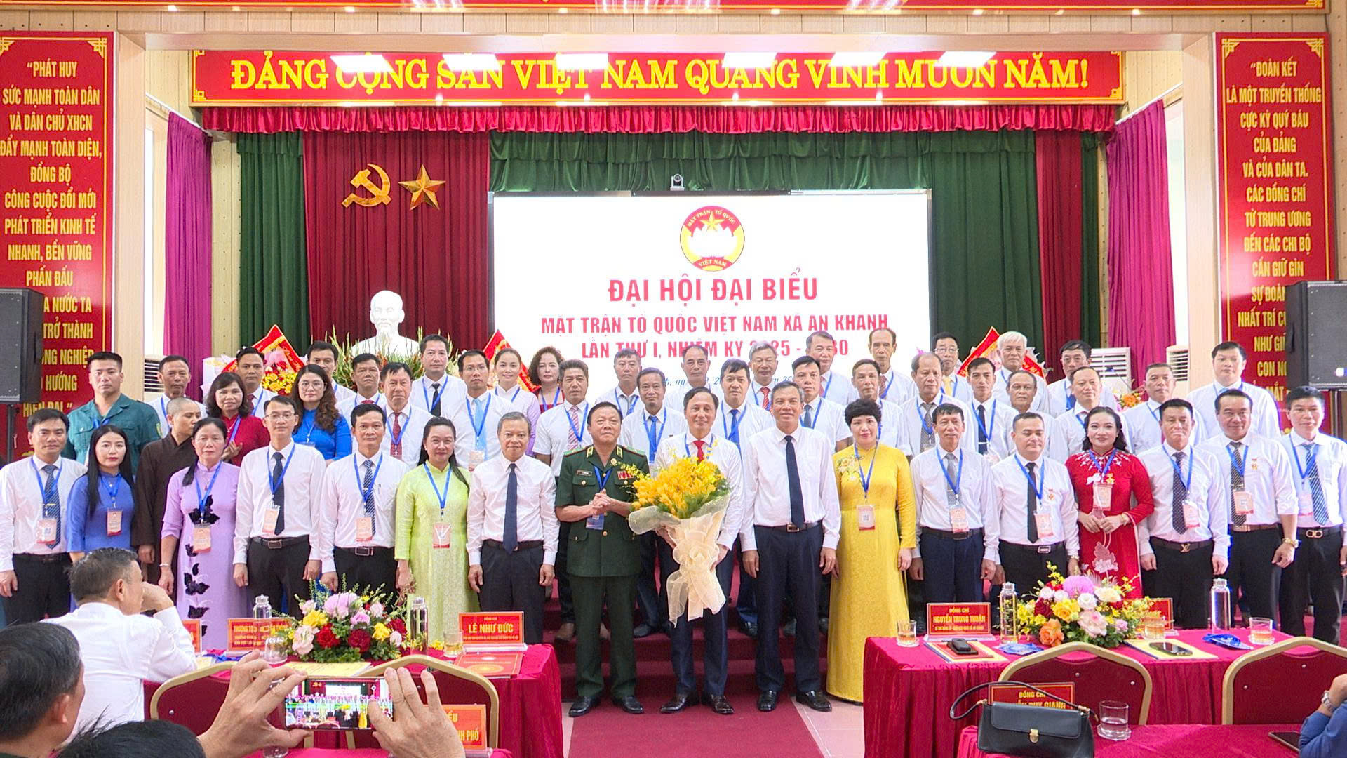 Đại hội đại biểu Uỷ ban MTTQ xã An Khánh lần thứ I thành công tốt đẹp - ảnh 10