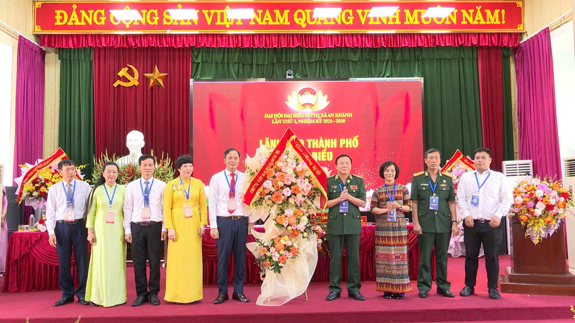 Đại hội đại biểu Uỷ ban MTTQ xã An Khánh lần thứ I thành công tốt đẹp - ảnh 2