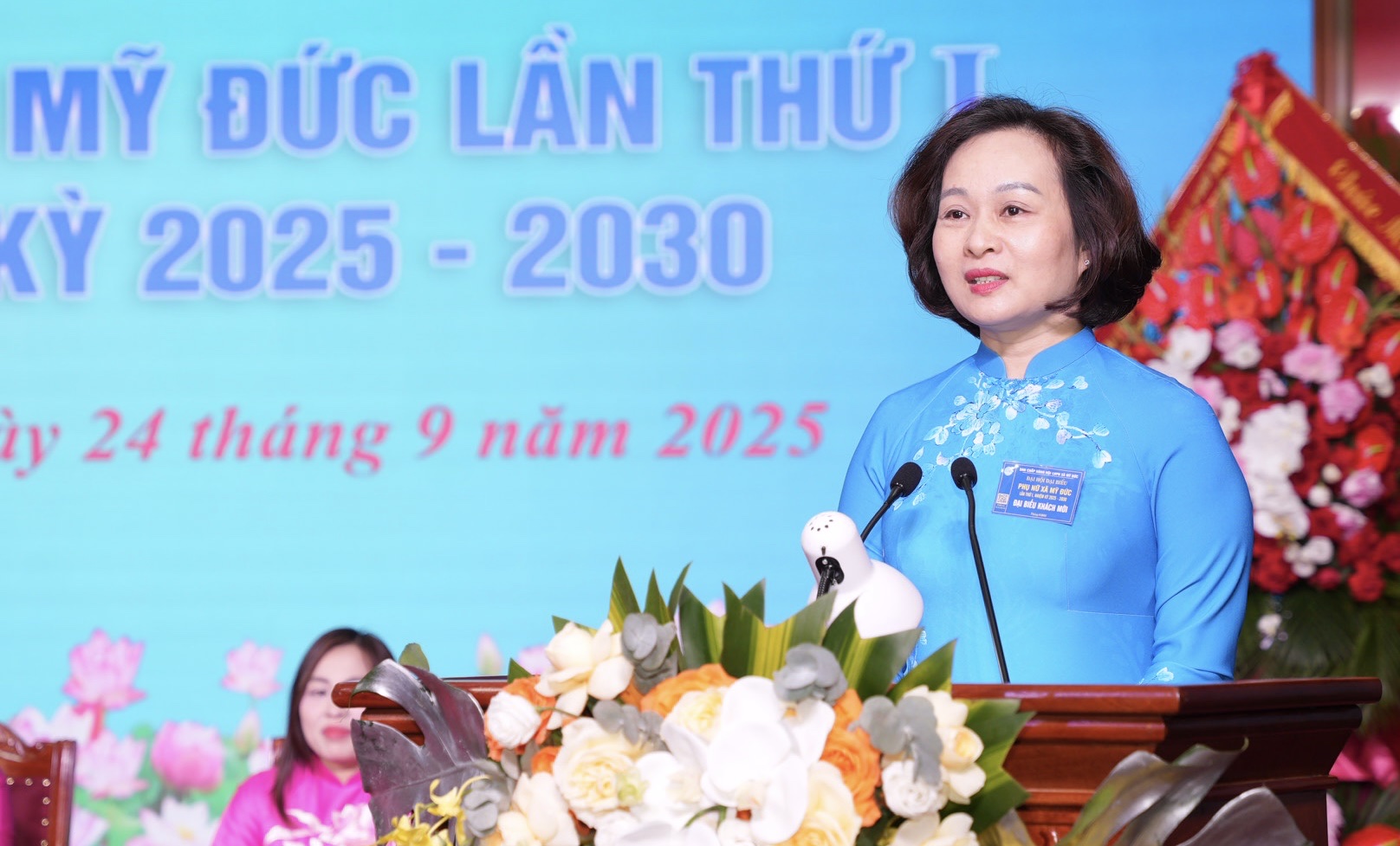 Khơi dậy tiềm năng, đổi mới tư duy, phát huy vai trò phụ nữ xây dựng Mỹ Đức văn minh, giàu đẹp - ảnh 6