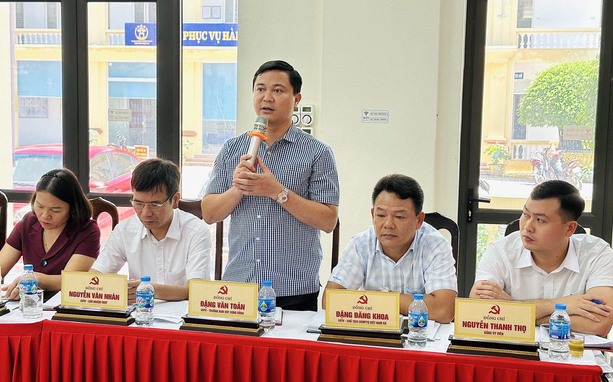 Xã Hoà Xá: 3 tháng chính quyền địa phương 2 cấp, tiếp nhận 3.879 hồ sơ thủ tục hành chính - ảnh 5