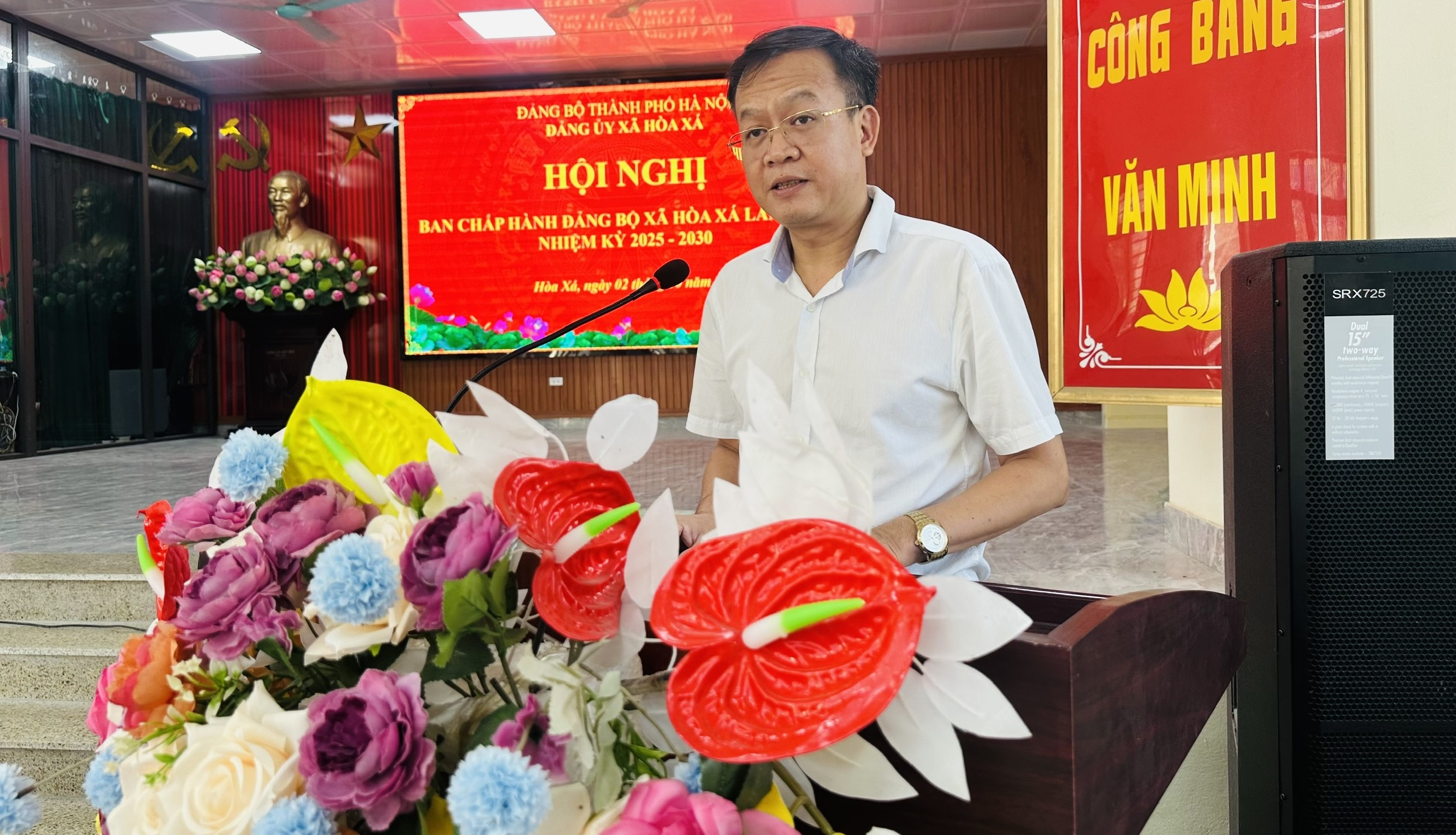 Xã Hoà Xá: 3 tháng chính quyền địa phương 2 cấp, tiếp nhận 3.879 hồ sơ thủ tục hành chính - ảnh 1