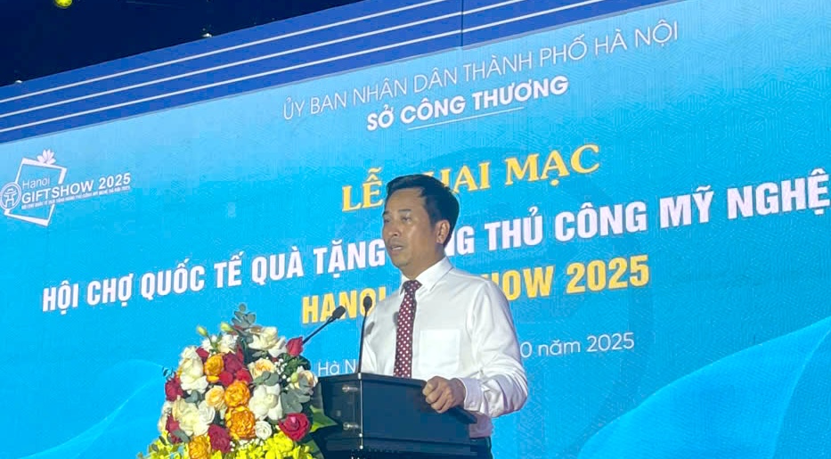 Khai mạc triển lãm Hội chợ quốc tế Quà tặng hàng thủ công mỹ nghệ Hà Nội 2025 - ảnh 2