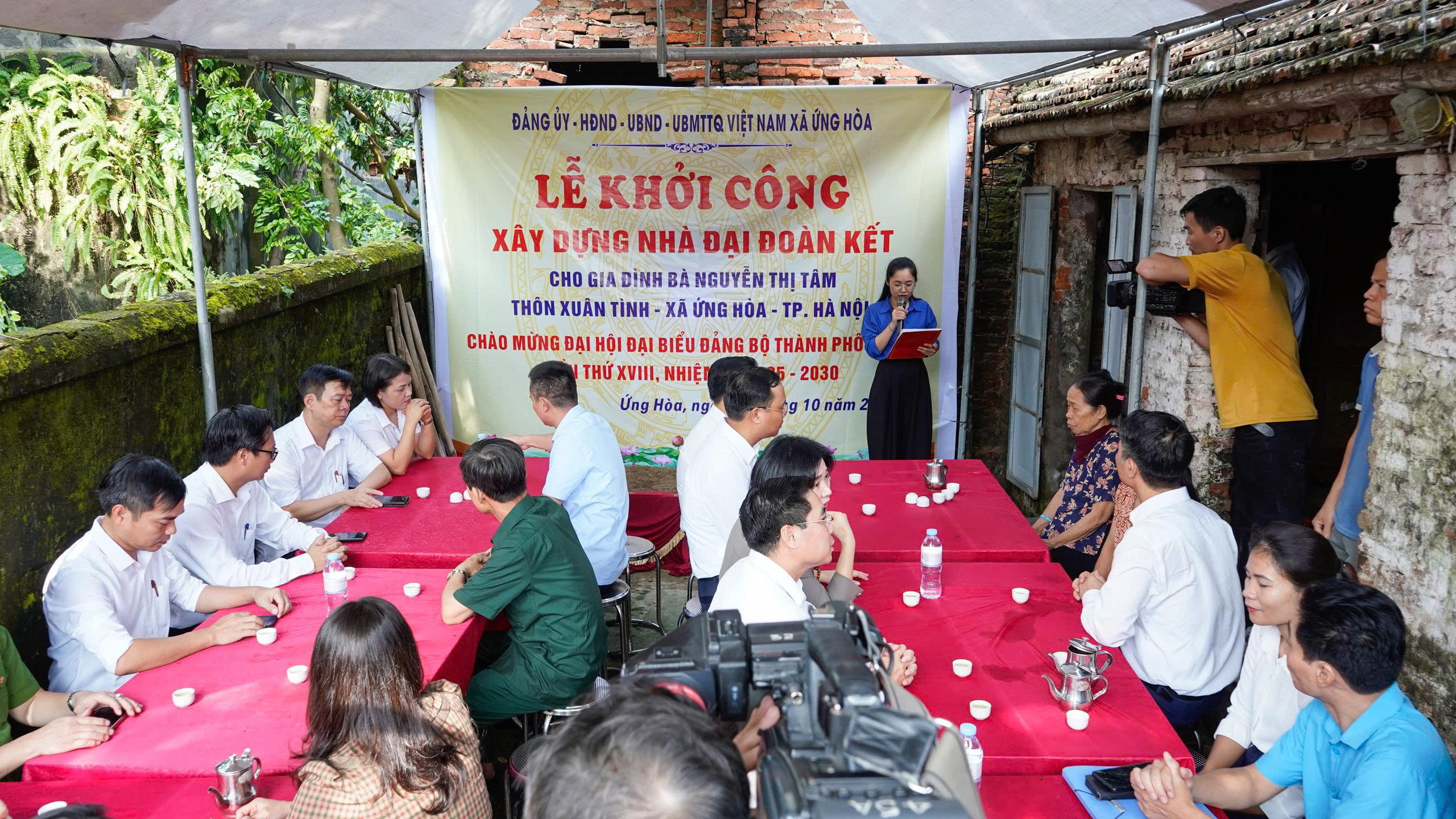 Ứng Hoà khởi công xây dựng nhà “Đại đoàn kết” - ảnh 2
