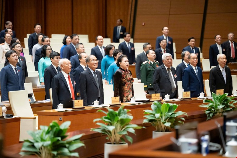 Khai mạc trọng thể kỳ họp thứ 10, Quốc hội khoá XV nhiệm kỳ 2021-2026 - ảnh 2