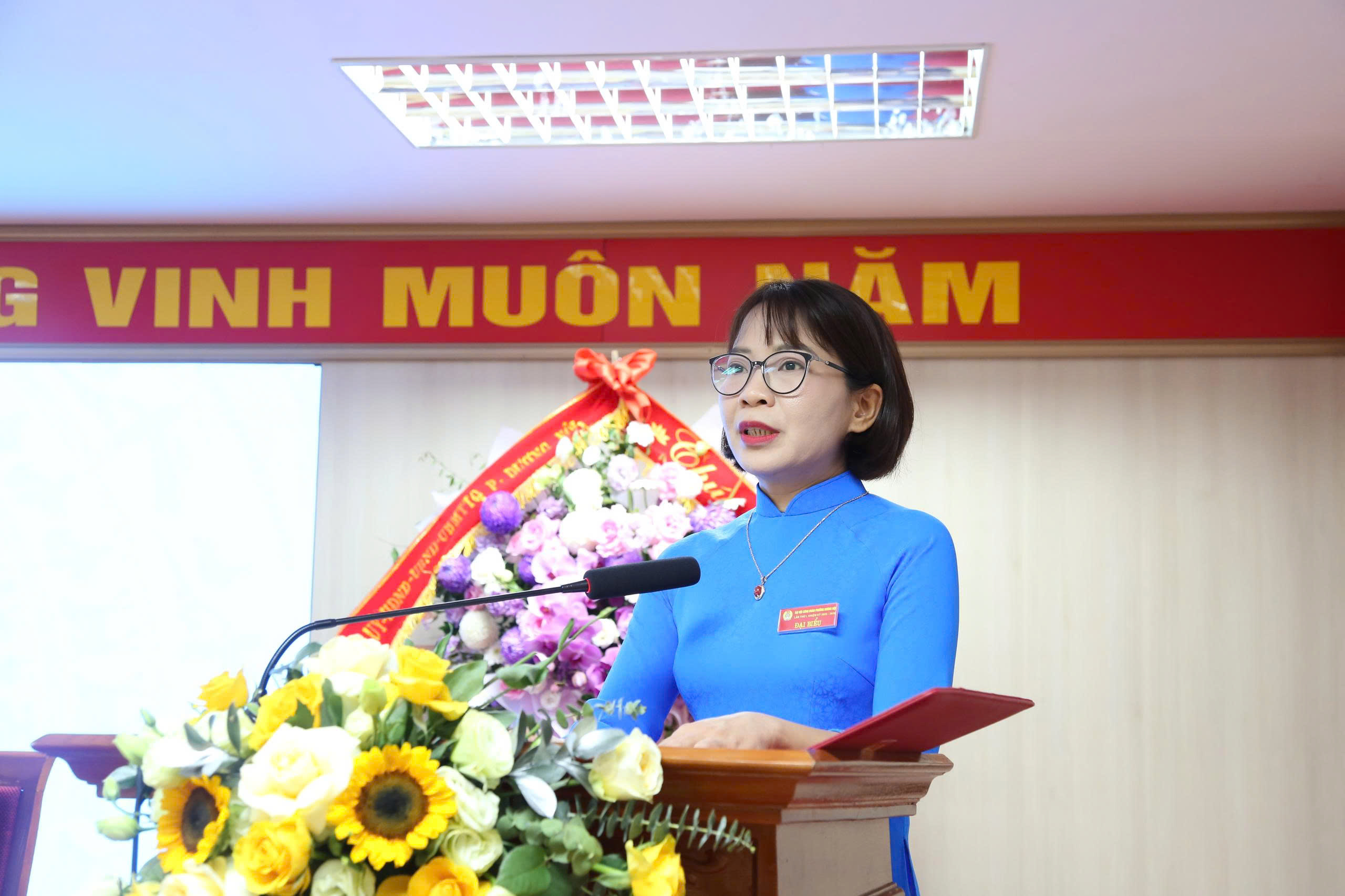 Công đoàn phường Dương Nội phát huy vai trò bảo vệ quyền và lợi ích hợp pháp, chính đáng của người lao động - ảnh 3