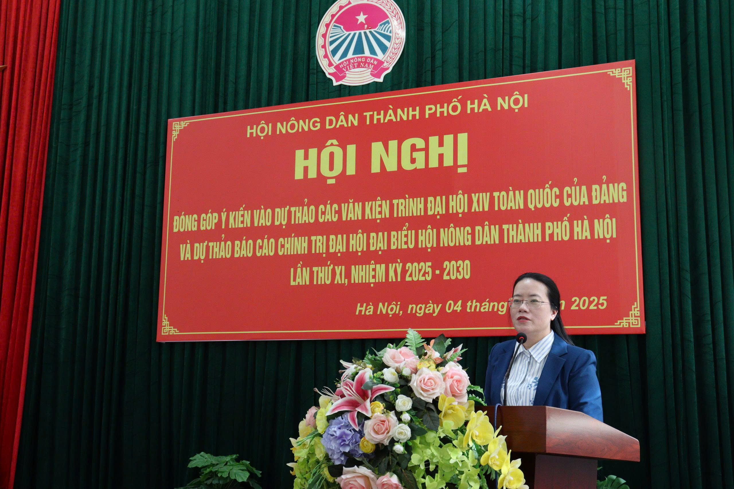 Hội Nông dân thành phố Hà Nội góp ý kiến vào Dự thảo Văn kiện Đại hội Đảng lần thứ XIV - ảnh 1