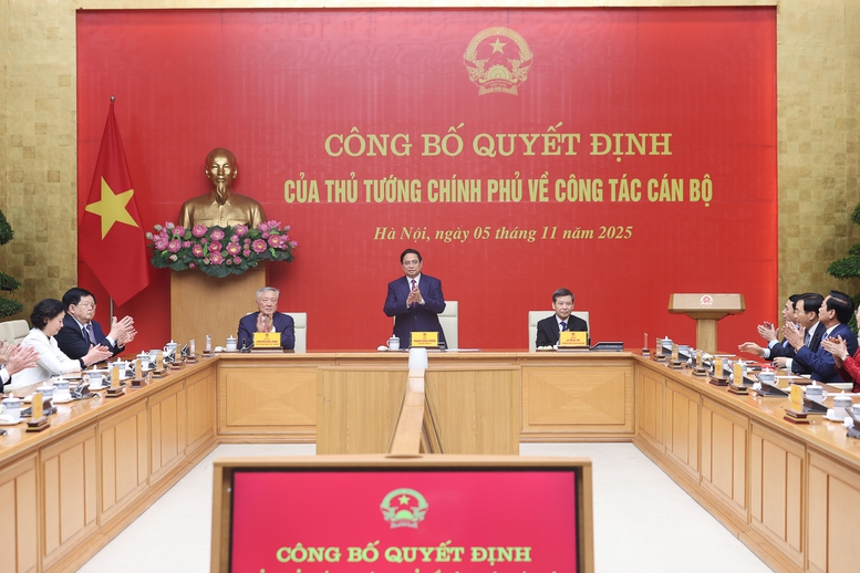 Thủ tướng trao quyết định bổ nhiệm Phó Tổng Thanh tra Thường trực Thanh tra Chính phủ - ảnh 1