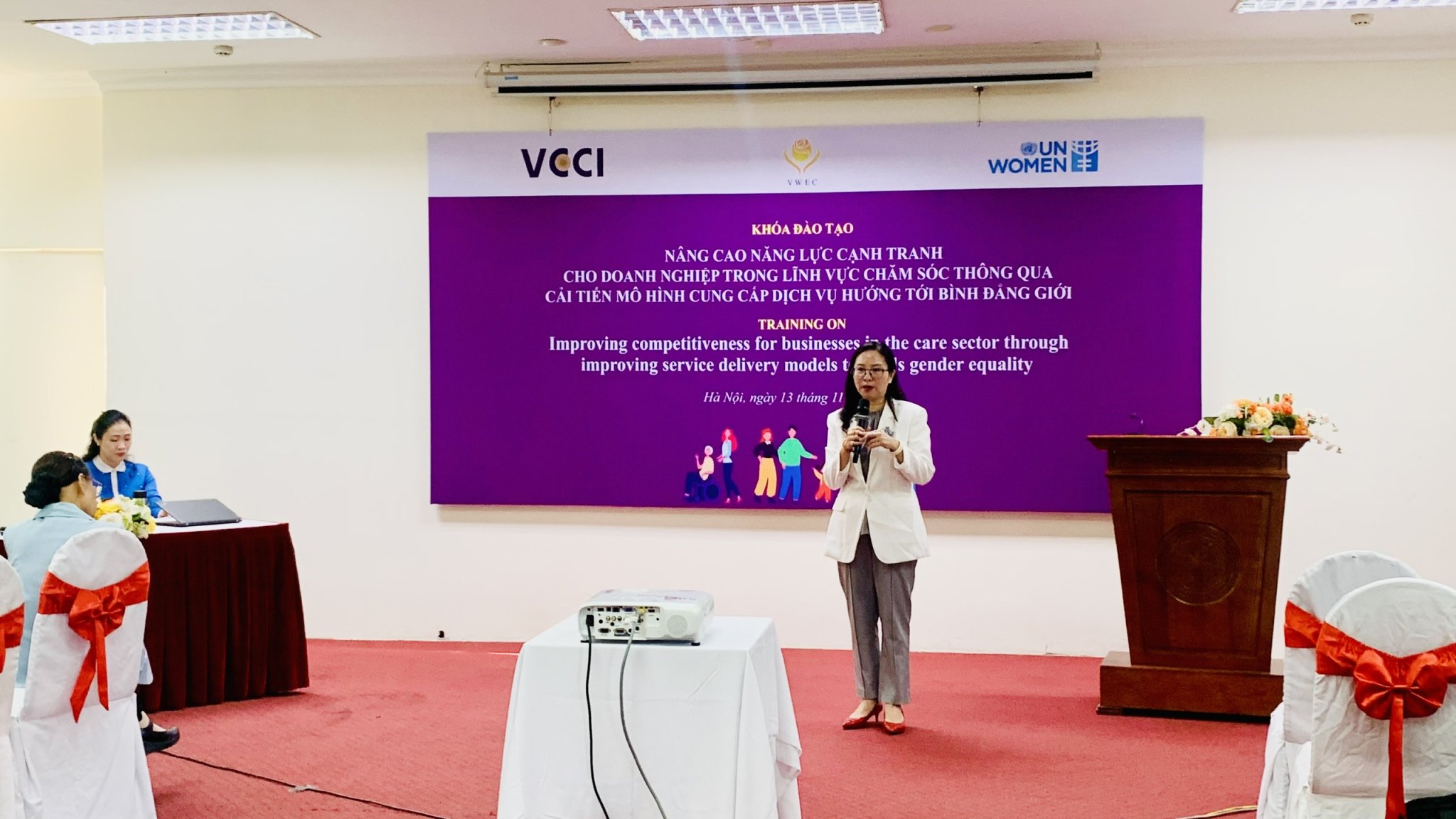 Nâng cao năng lực trong lĩnh vực chăm sóc, thúc đẩy bình đẳng giới - ảnh 4