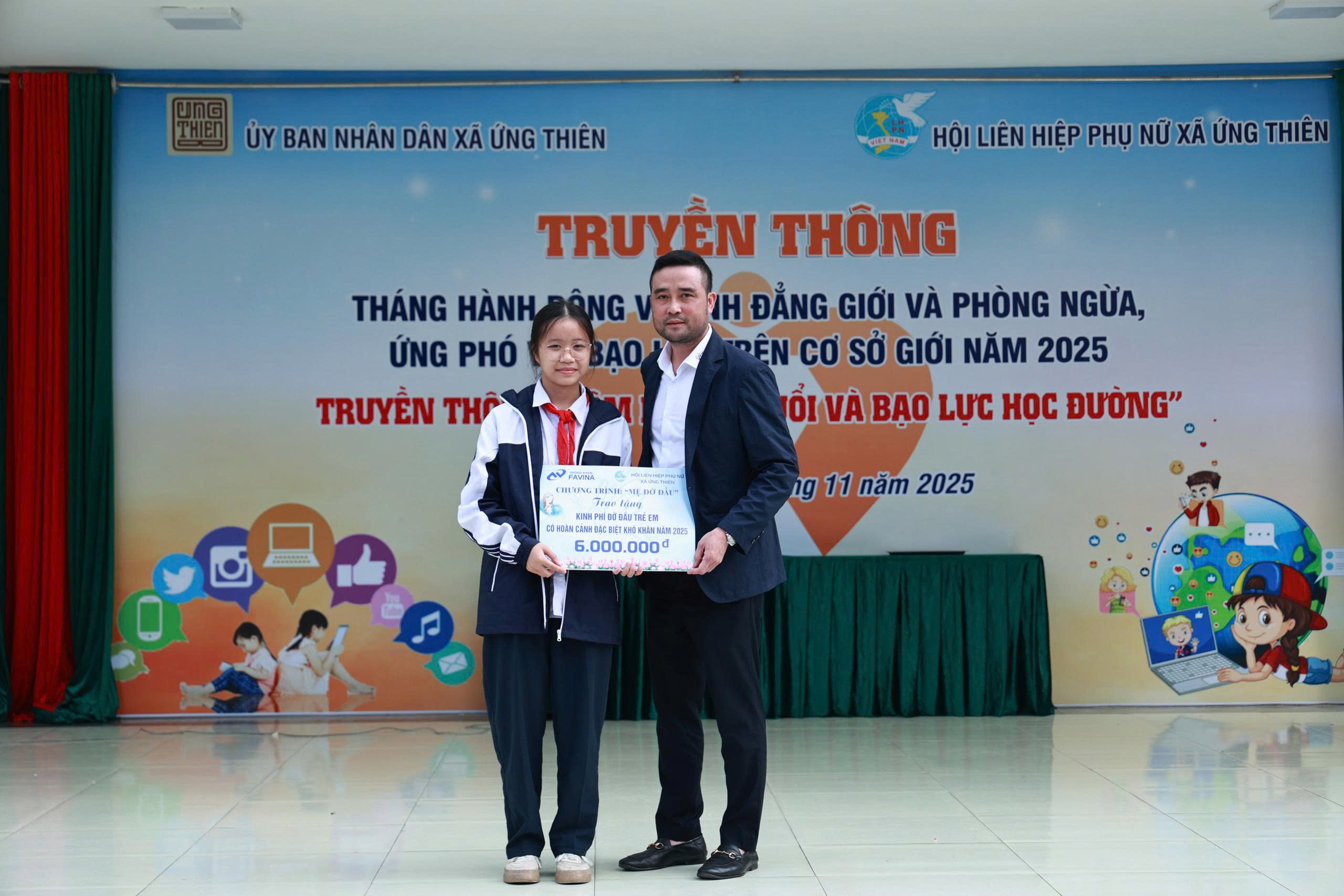 Ứng Thiên truyền thông phòng ngừa bạo lực học đường cho hơn 500 học sinh - ảnh 7