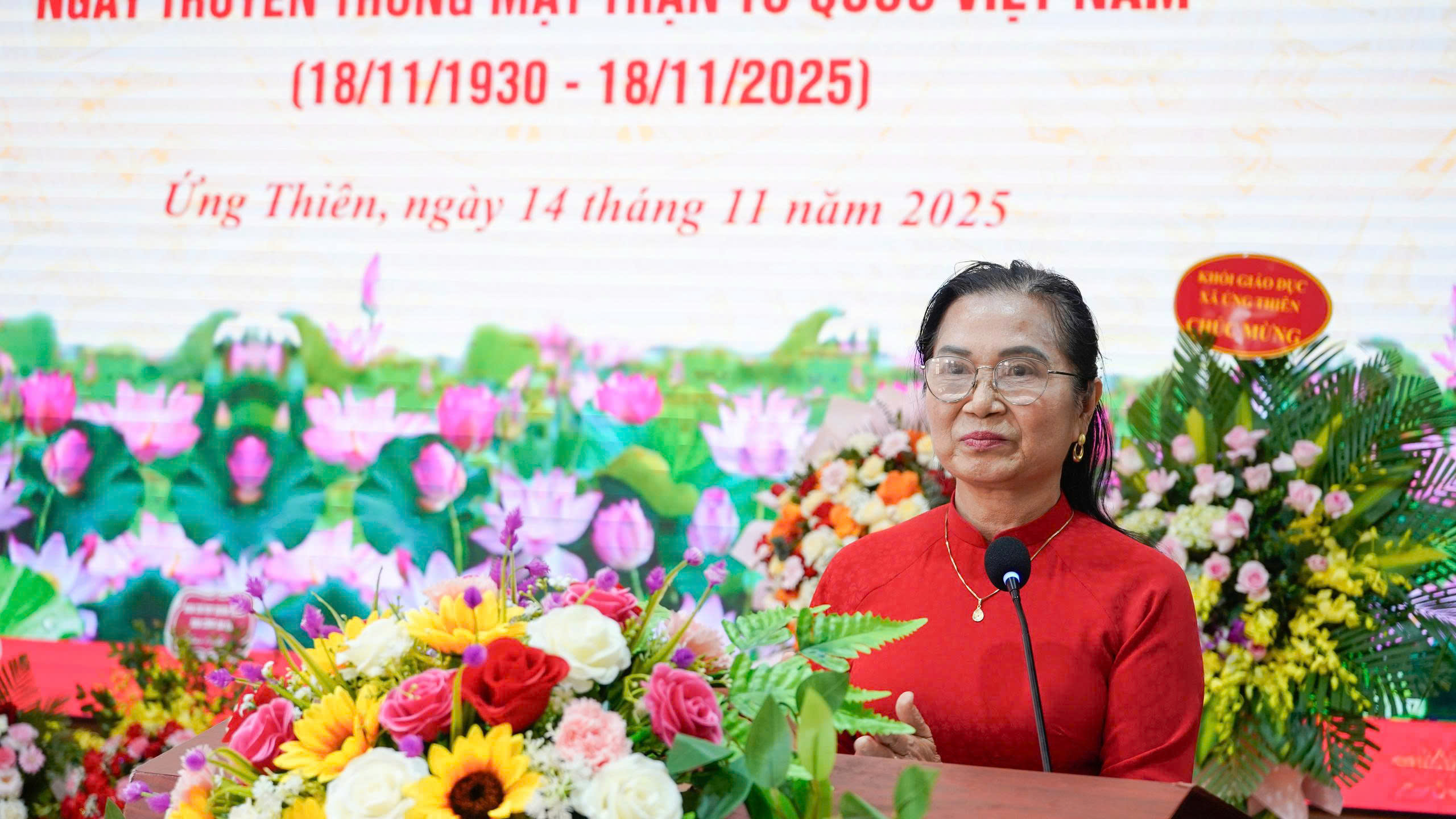 Xã Ứng Thiên tưng bừng các hoạt động kỷ niệm 95 năm Ngày truyền thống Mặt trận Tổ quốc Việt Nam - ảnh 9