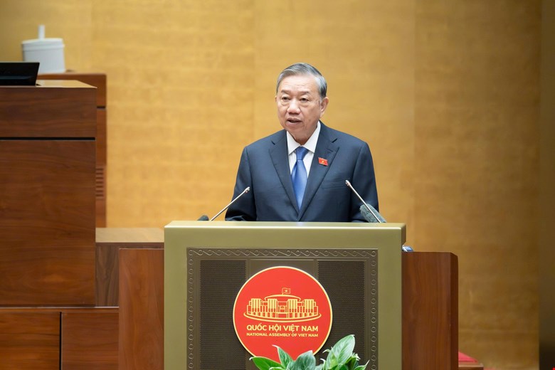 Tổng Bí thư Tô Lâm phát biểu tại Hội nghị toàn quốc triển khai công tác bầu cử - ảnh 1