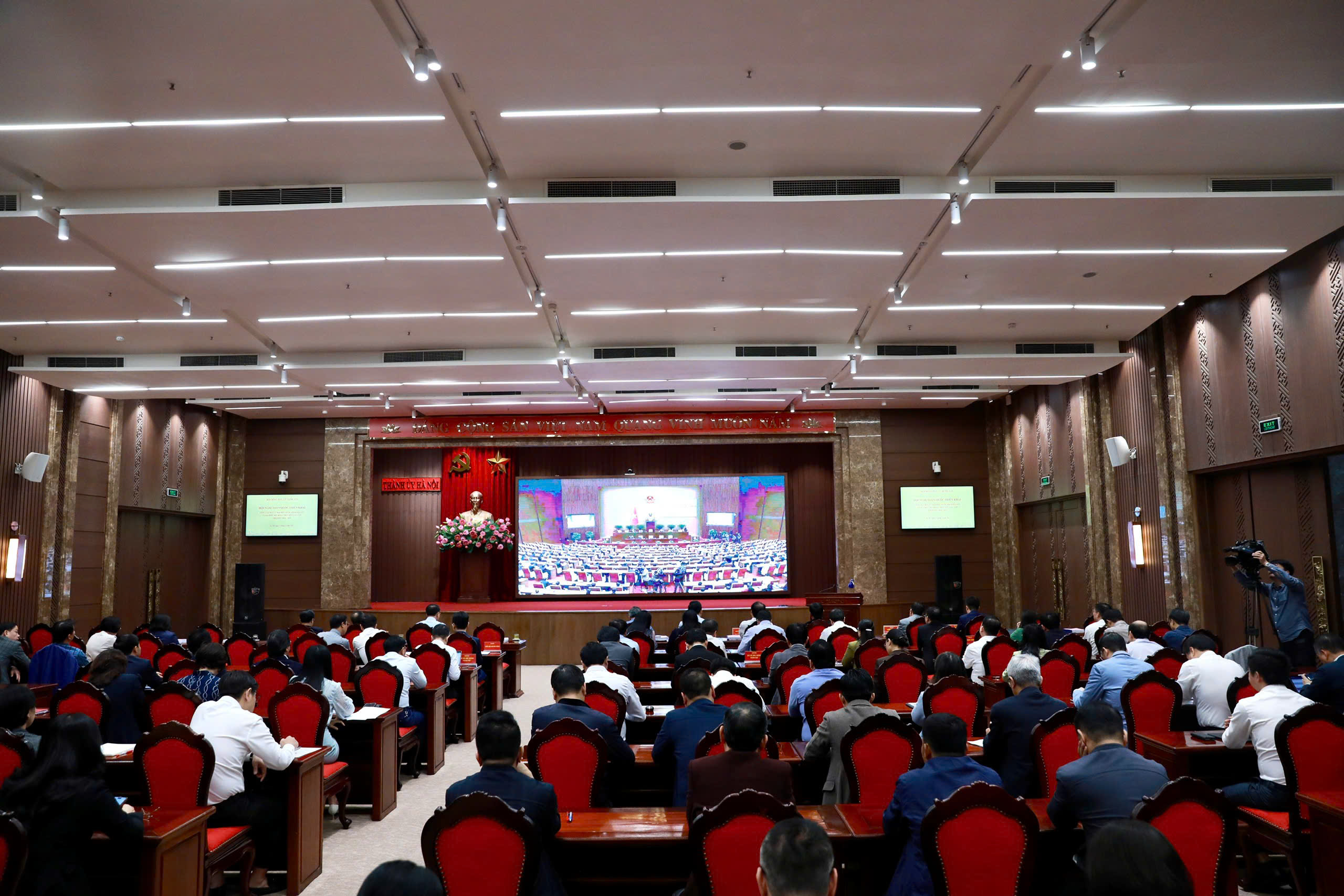 Hội nghị toàn quốc quán triệt Chỉ thị của Bộ Chính trị, triển khai công tác bầu cử - ảnh 9