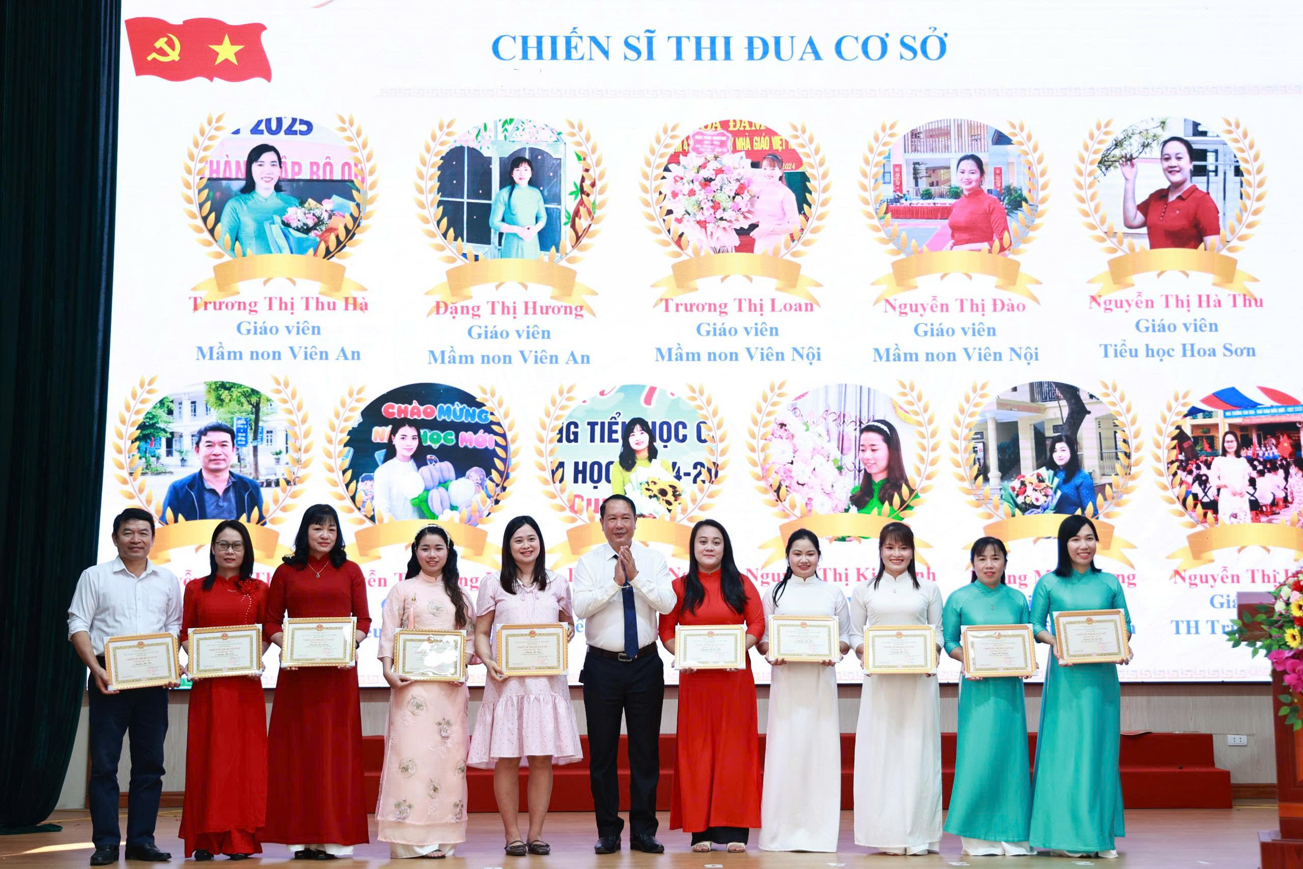 Xã Ứng Thiên tôn vinh nhà giáo tiêu biểu và các điển hình trong phong trào thi đua dạy tốt - học tốt - ảnh 8