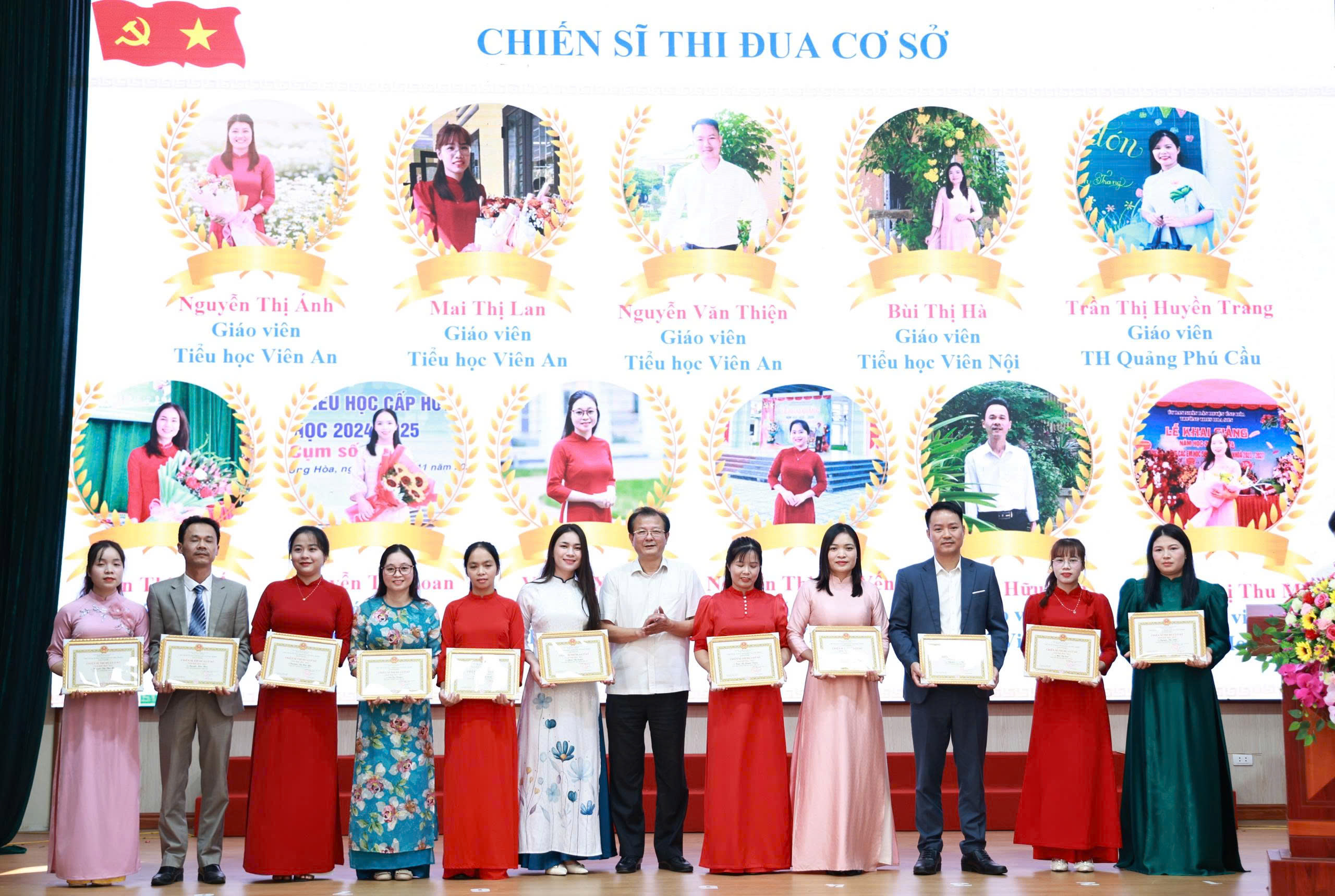 Xã Ứng Thiên tôn vinh nhà giáo tiêu biểu và các điển hình trong phong trào thi đua dạy tốt - học tốt - ảnh 6