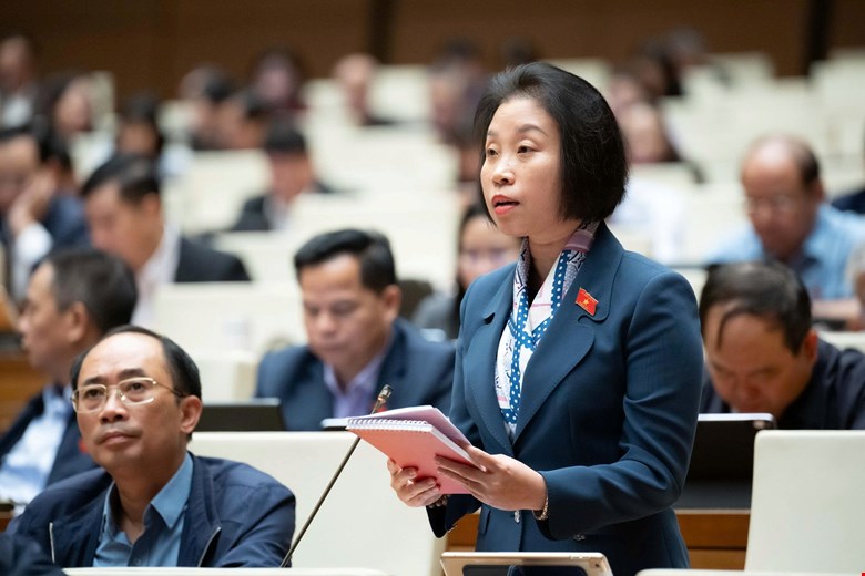 Đại biểu Phạm Thị Thanh Mai góp ý về Luật sửa đổi, bổ sung một số điều của Luật Quản lý nợ công - ảnh 1