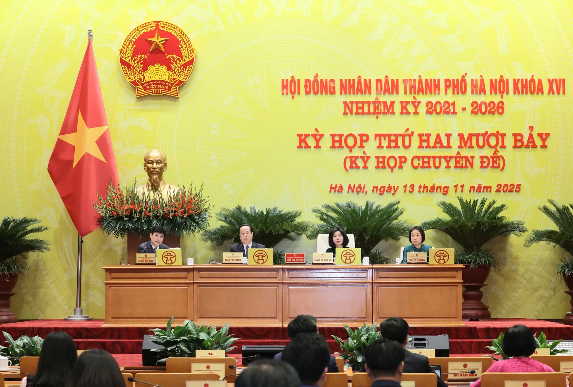 Dự kiến kỳ họp cuối năm 2025 HĐND TP Hà Nội sẽ diễn ra từ ngày 26-28/11 - ảnh 1