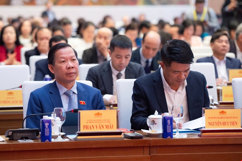 “Hoàn thiện thể chế, pháp luật đáp ứng yêu cầu phát triển đất nước trong kỷ nguyên mới”. - ảnh 5