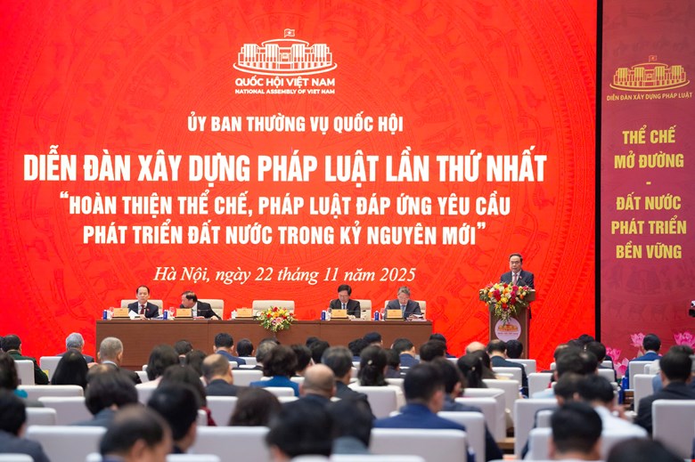 “Hoàn thiện thể chế, pháp luật đáp ứng yêu cầu phát triển đất nước trong kỷ nguyên mới”. - ảnh 7